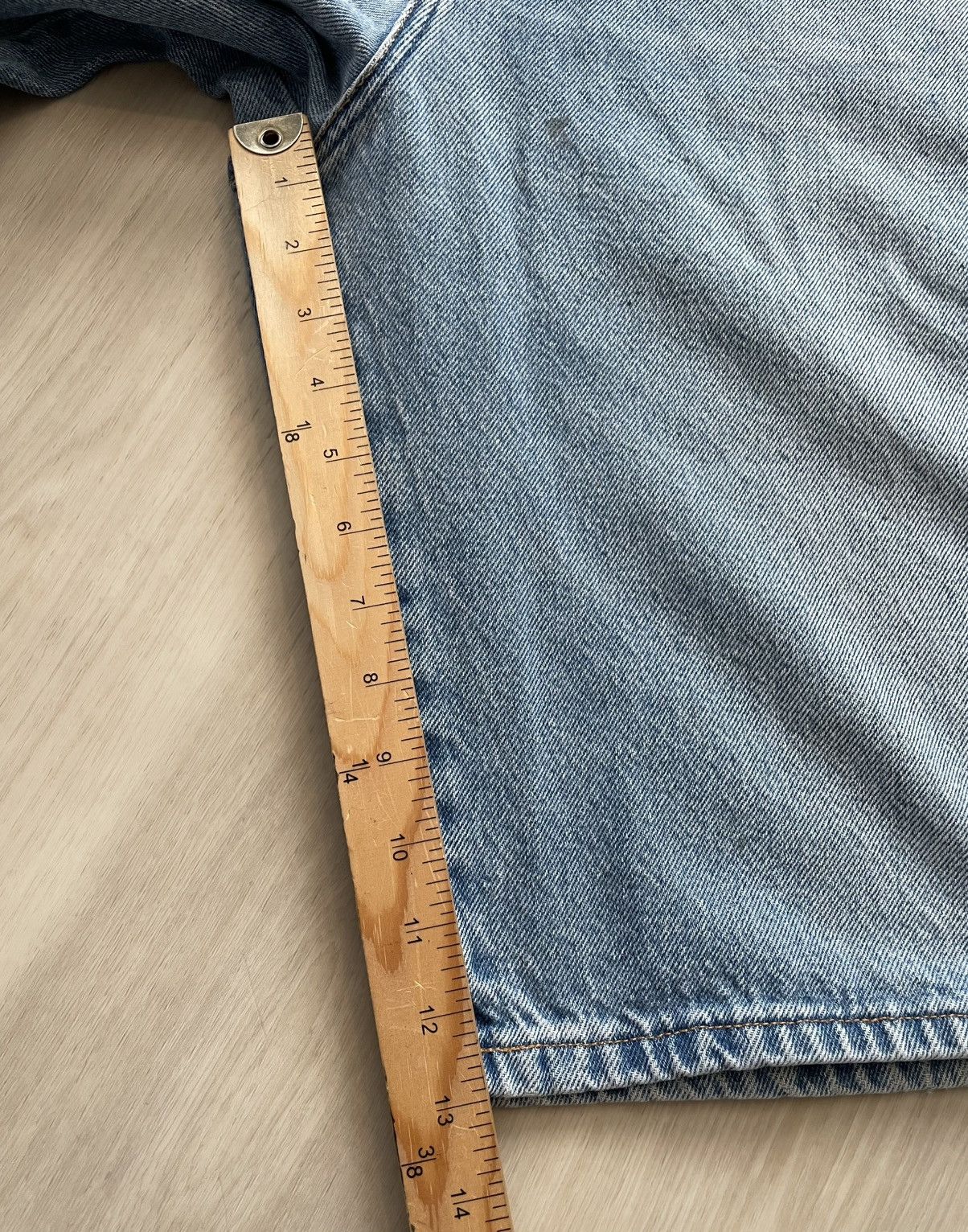 Dickies VTG 90s Dickies 5 Pocket Denim Shorts Baggy Fit Jorts Sz 40 Size US 40 / EU 56 - 5 Thumbnail