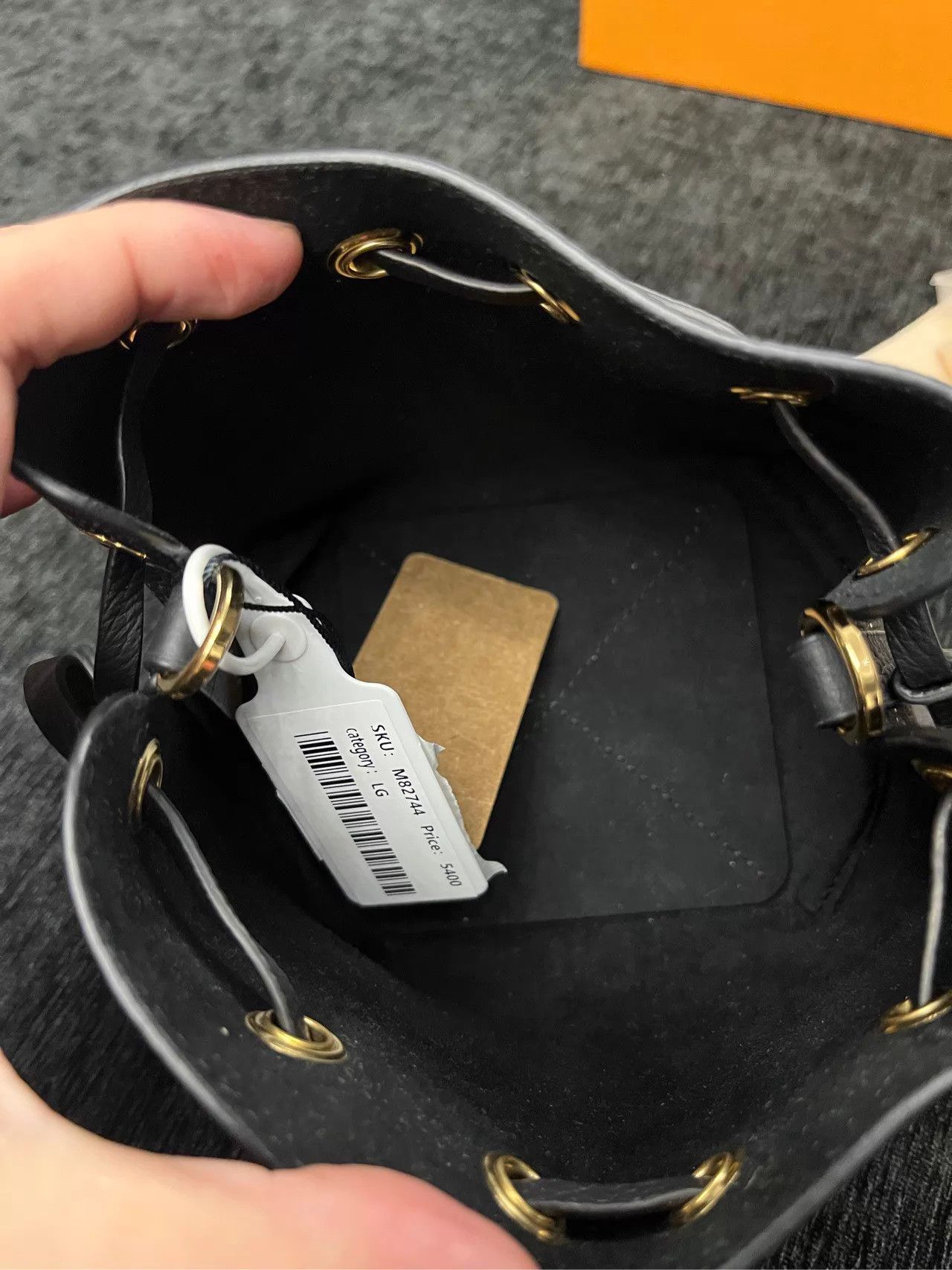 Louis Vuitton LV Pico Bella Embossed Calf Bucket New 10.5x13x11 Size ONE SIZE - 5 Thumbnail