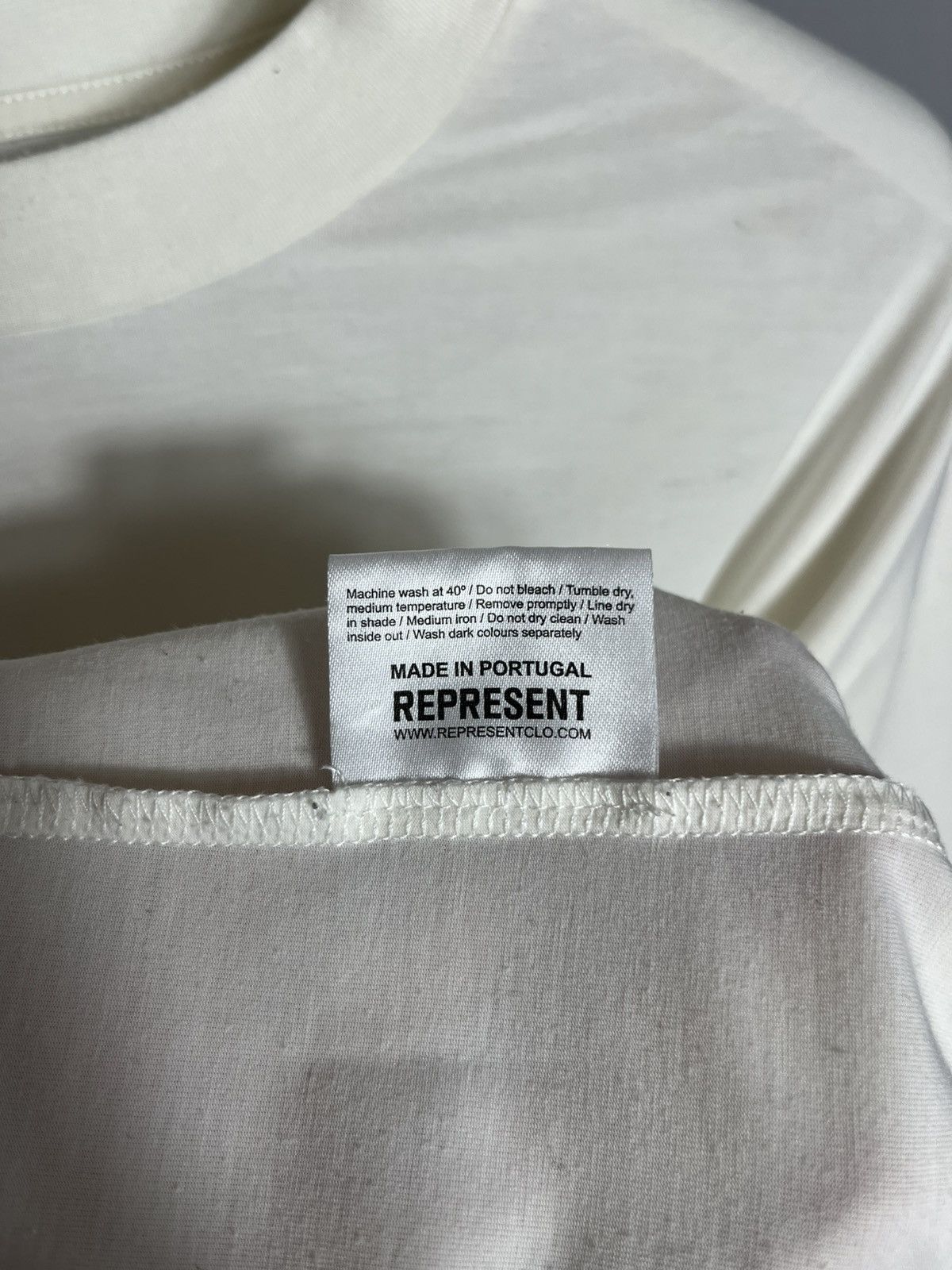 Represent Clo. Represent team 247 t-shirt mens light weight beige Size US M / EU 48-50 / 2 - 8 Thumbnail
