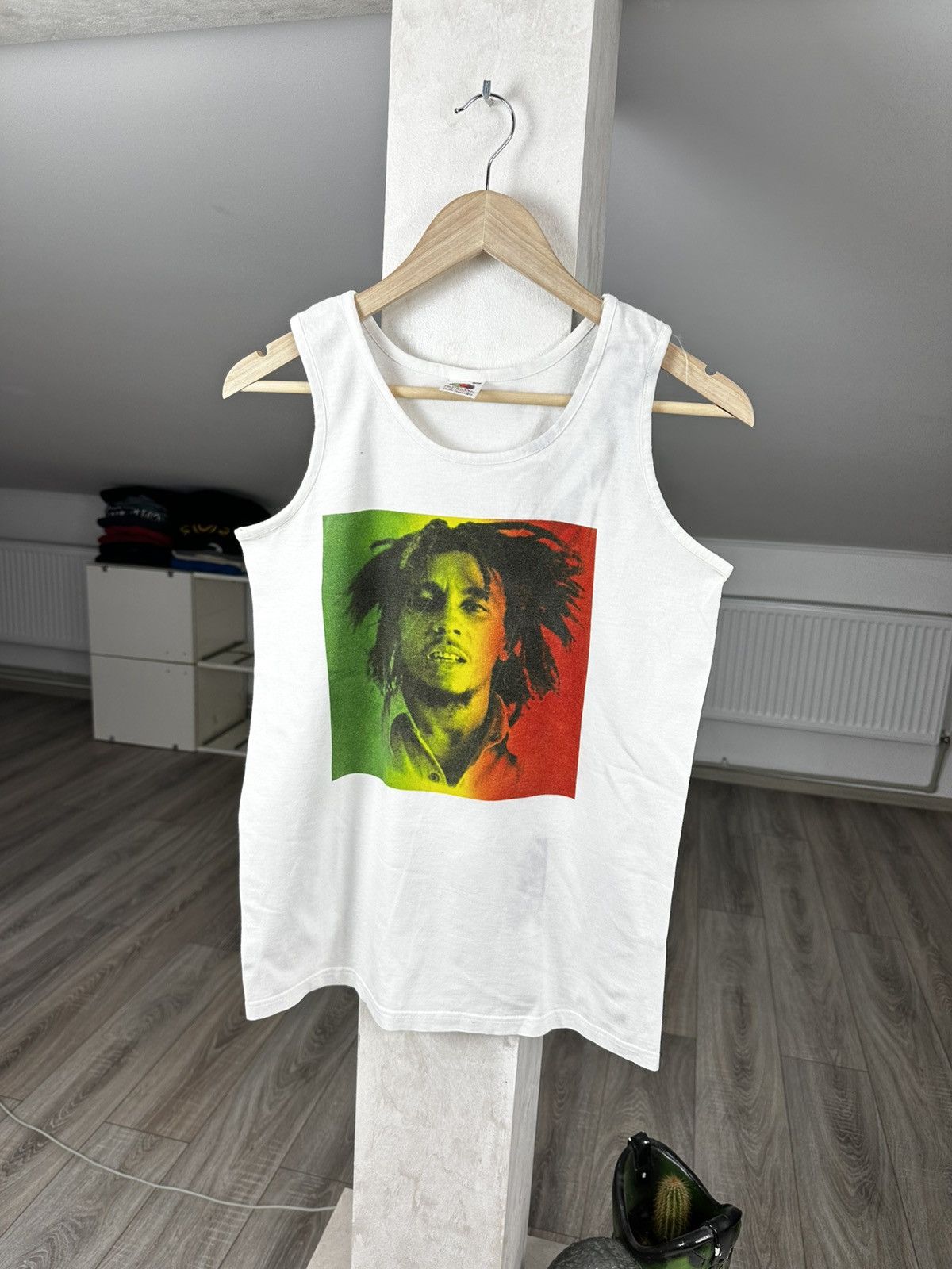Bob Marley Vintage Bob Marley Jersey T Shirt Sleeveless Size US M / EU 48-50 / 2 - 1 Thumbnail