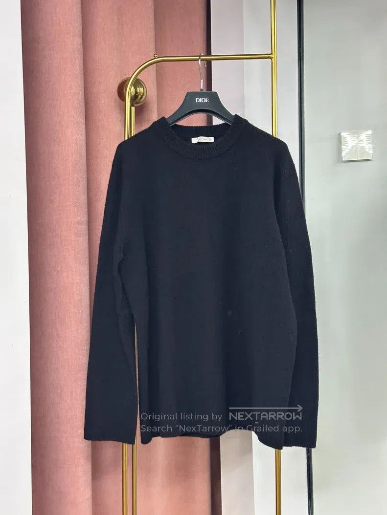 The Row The Row Black Crew Neck Wool Cashmere Sweater Long Sleeve Size XS / US 0-2 / IT 36-38 - 1 Thumbnail