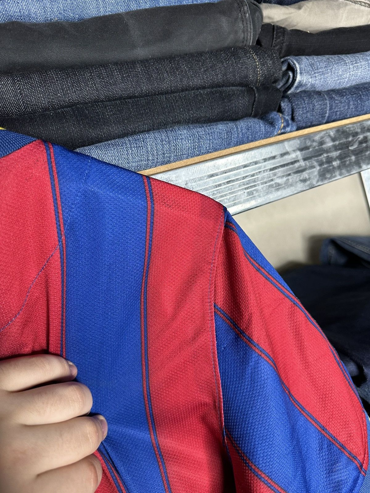 Nike FC Barcelona Retro 2009/10 Nike Home Soccer Jersey Size S Size US S / EU 44-46 / 1 - 13 Thumbnail