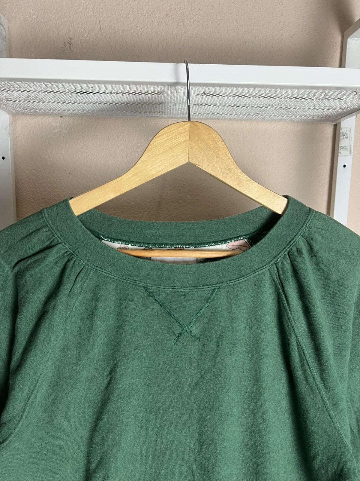 Designer × Issey Miyake × Tsumori Chisato Tsumori Chisato Issey Miyake Plain Croptop Sweatshirt Size XS / US 0-2 / IT 36-38 - 2 Thumbnail