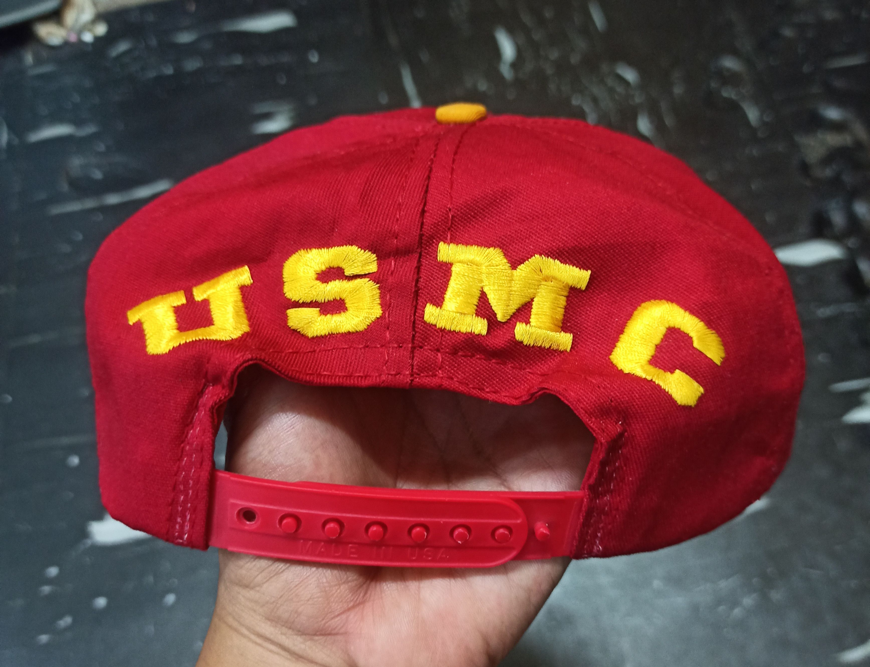 Vintage Vintage USMC Burdog Made In Usa Cap's Size ONE SIZE - 2 Thumbnail