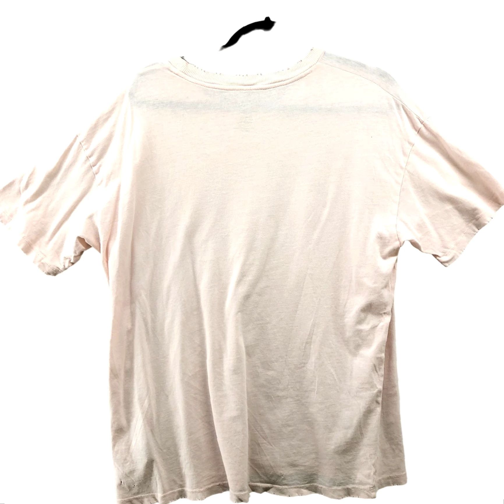 American Eagle Outfitters American Eagle Outfitters Rolling Stones Band Tee Womens S Pink Oversized T Shirt Distressed Size S / US 4 / IT 40 - 2 Thumbnail