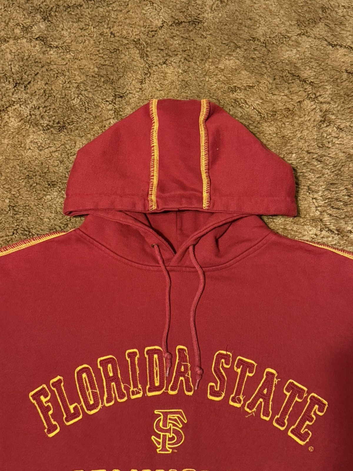 Champs Sport Florida State Seminoles College Sportswear Hoodie Red XLarge Size US XL / EU 56 / 4 - 4 Thumbnail