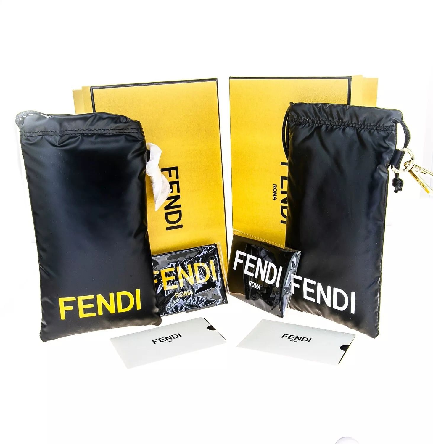 Fendi FENDI FS SKY 40043 Gold FF Mirrored Sunglasses FE40043U 33G Size ONE SIZE - 10 Thumbnail