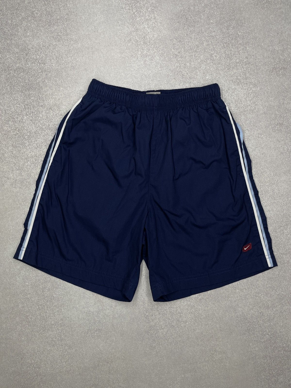 Nike × Nike ACG × Vintage Vintage Nike Athletic Shorts Navy Drill Y2K ACG TN Size M Size US 32 / EU 48 - 2 Thumbnail