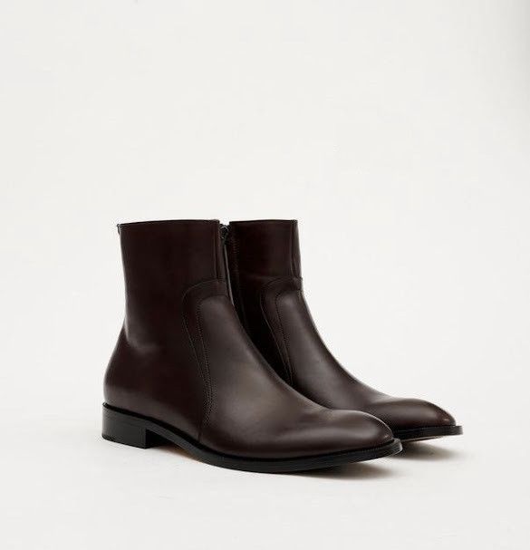 image of Maison Margiela O1W1Db10324 Boot In Brown, Men's (Size 11)