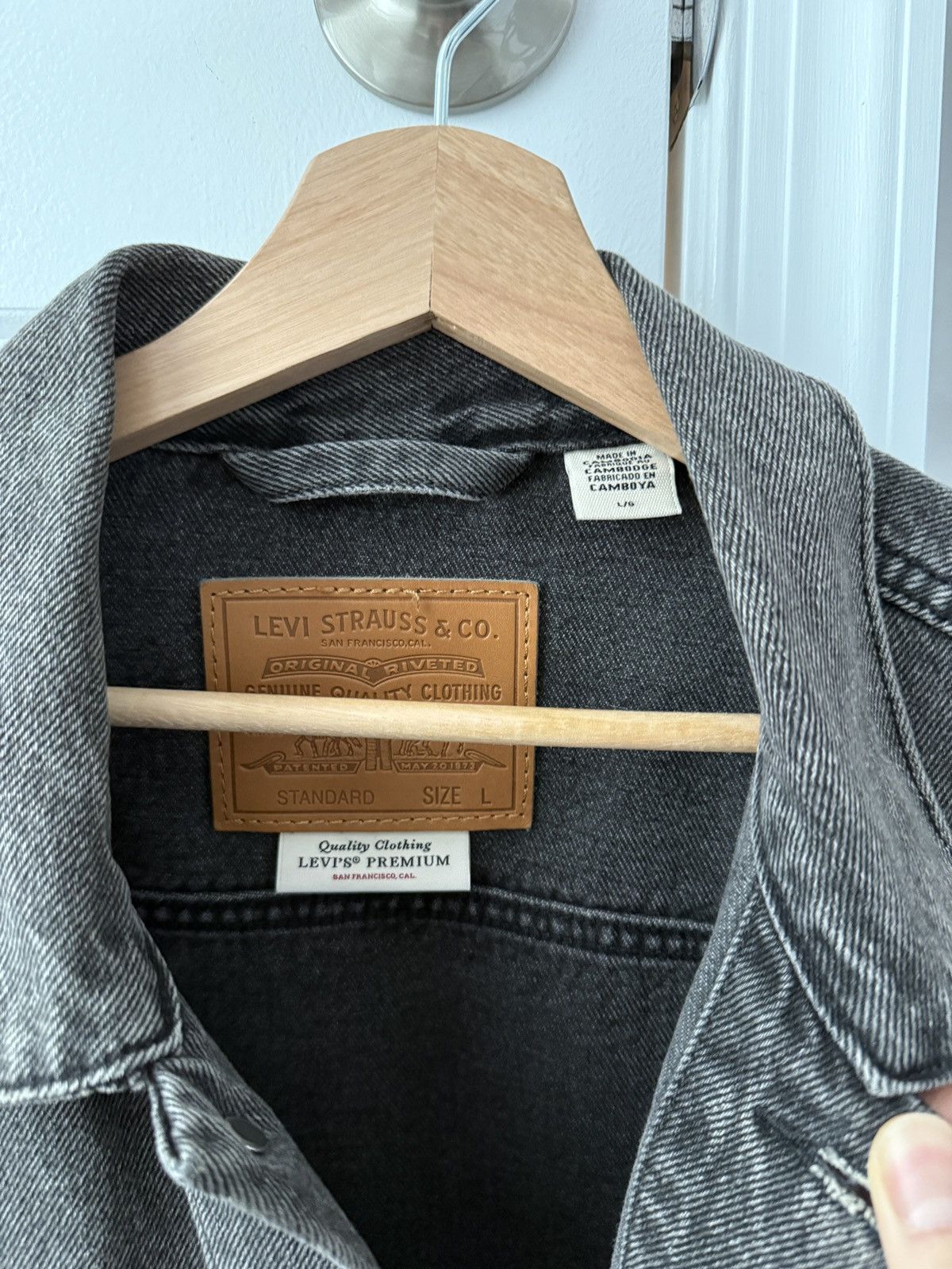 Levi's Levi’s Denim Jacket Size US L / EU 52-54 / 3 - 2 Thumbnail
