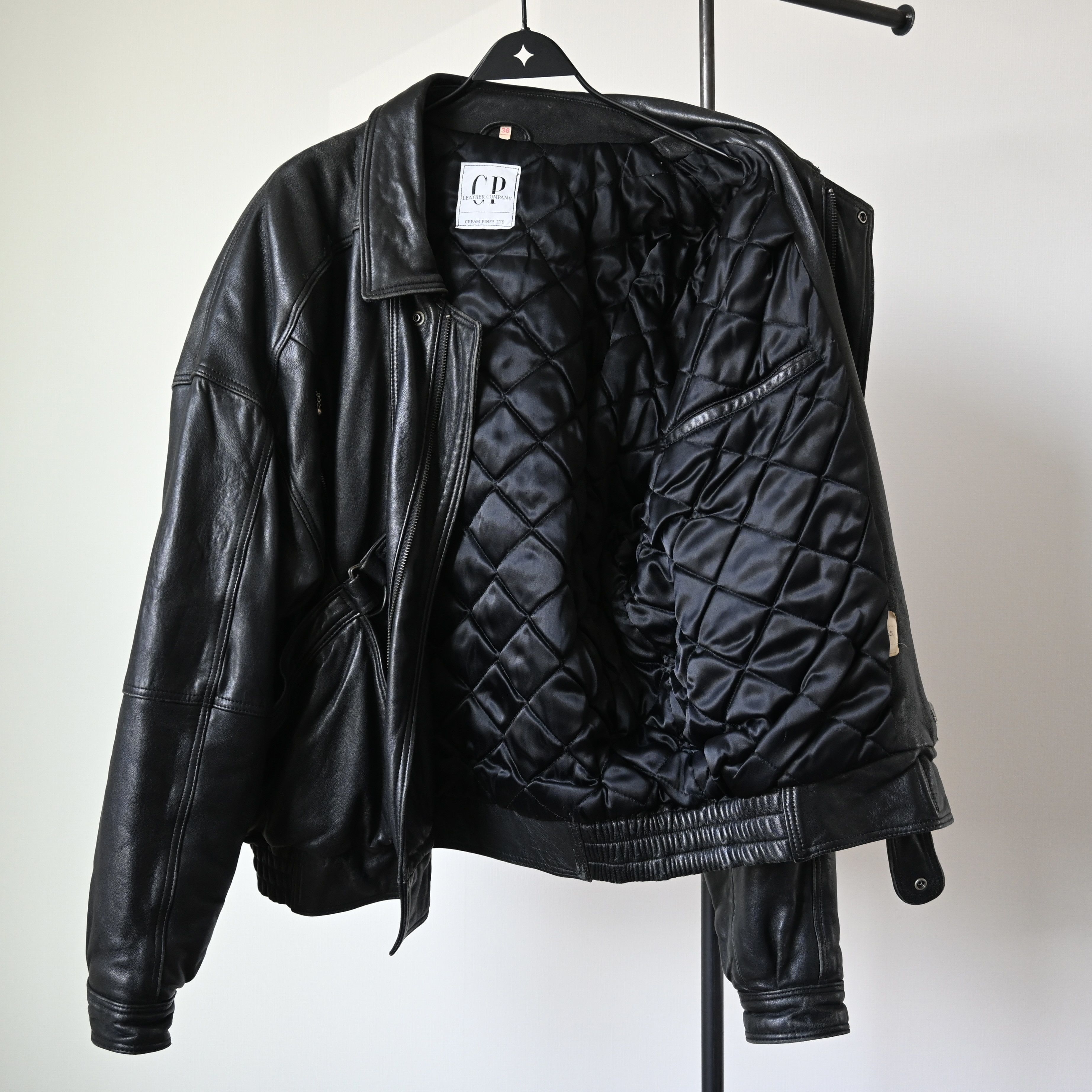 Vintage Vintage 1980s C.P. LEATHER rider jacket, made in England Size US M / EU 48-50 / 2 - 2 Thumbnail