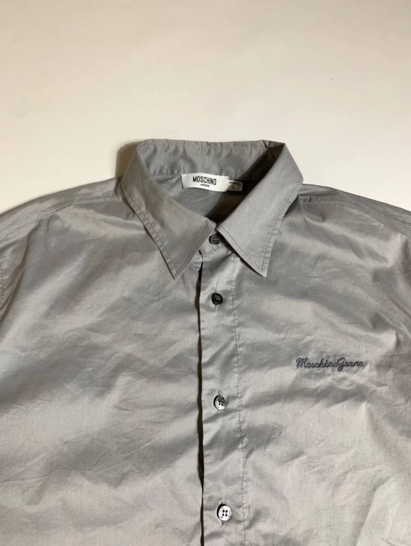 Moschino Crazy Moschino Jeans Shirt men’s size L Size US L / EU 52-54 / 3 - 3 Thumbnail
