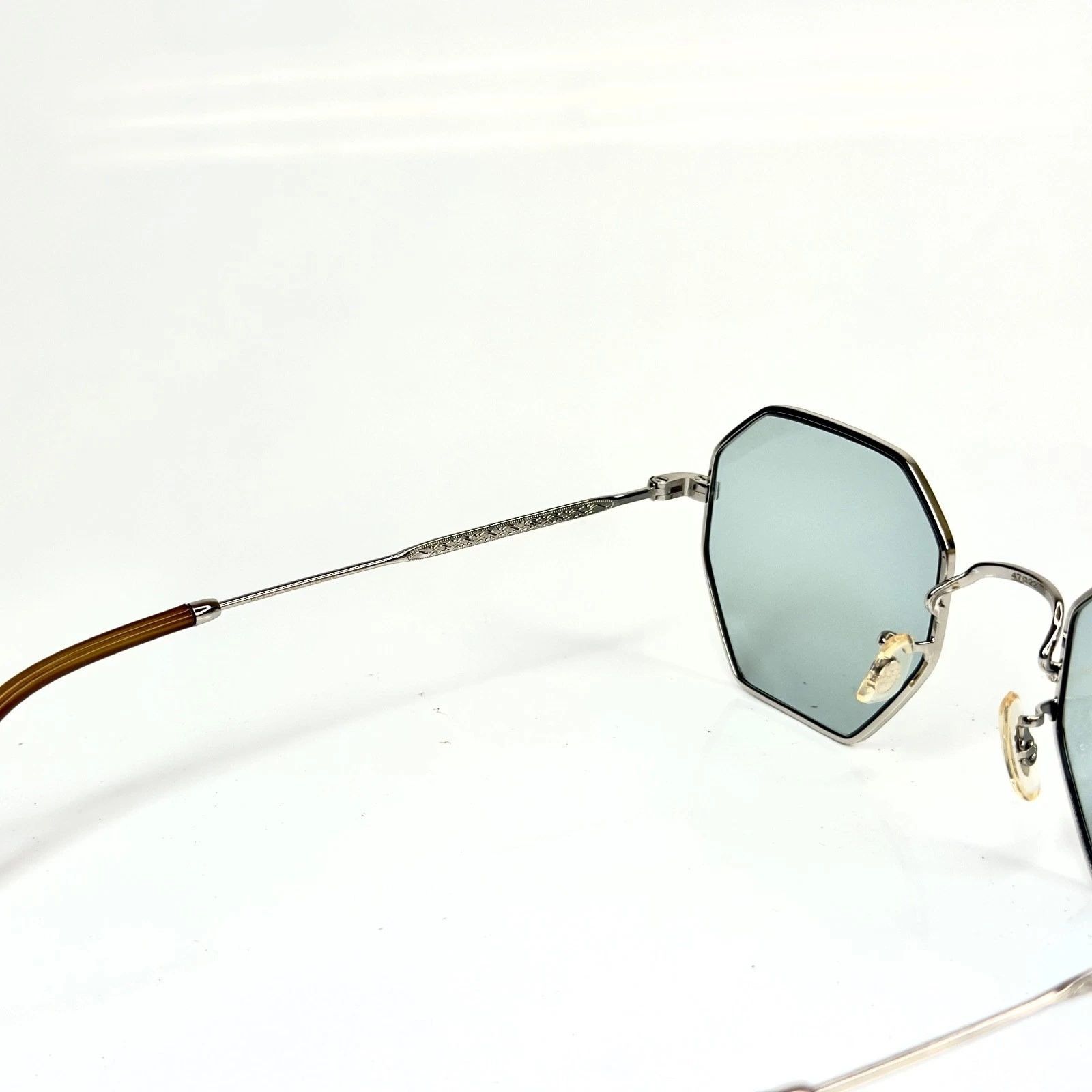 Oliver Peoples OLIVER PEOPLES HOLENDER OV1312 Silver Eyeglasses 1312 Size ONE SIZE - 6 Thumbnail