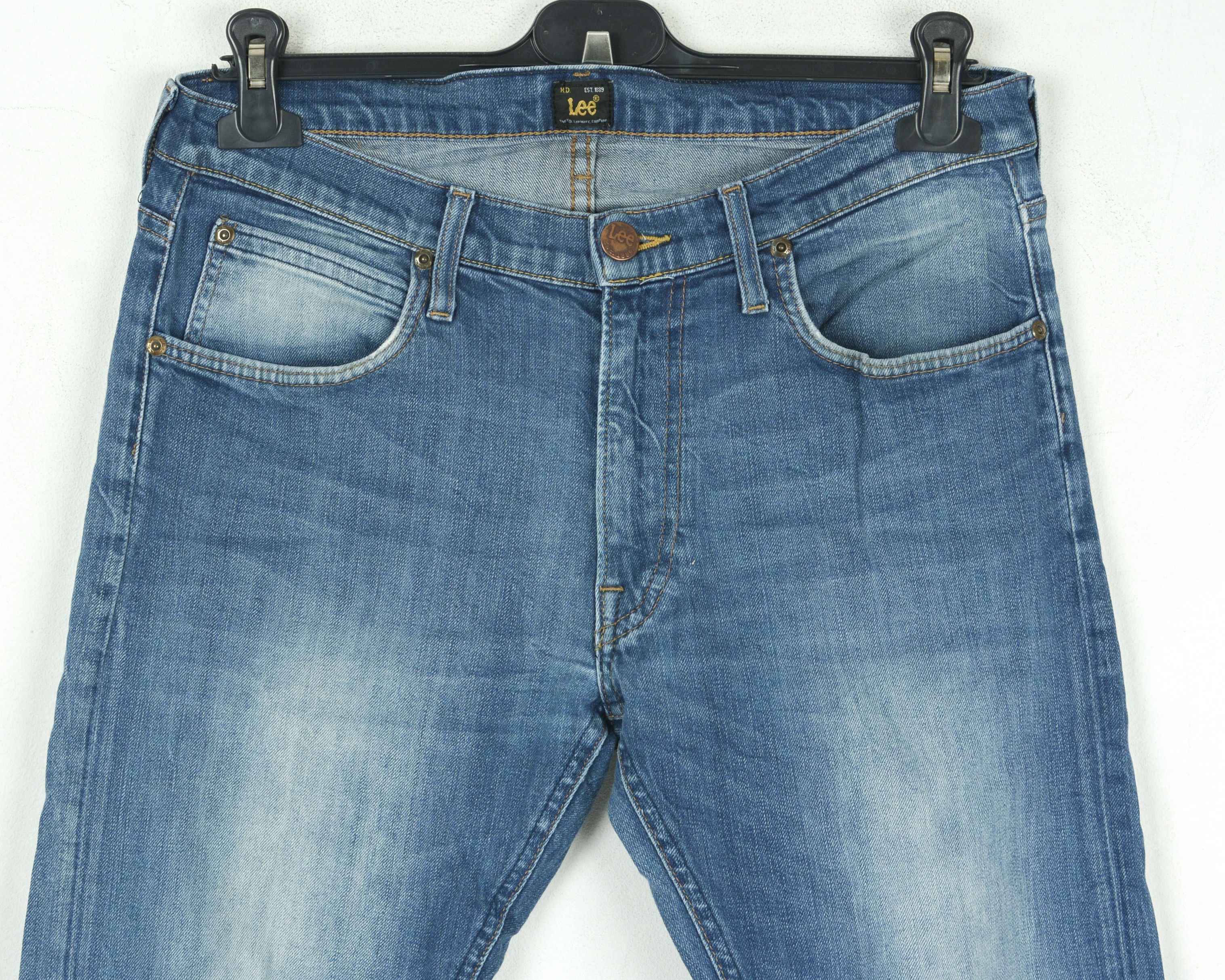 Lee 'Luke' W31 L32 Skinny Jeans Denim Pants Trousers Zip Stretch Size US 31 - 2 Thumbnail
