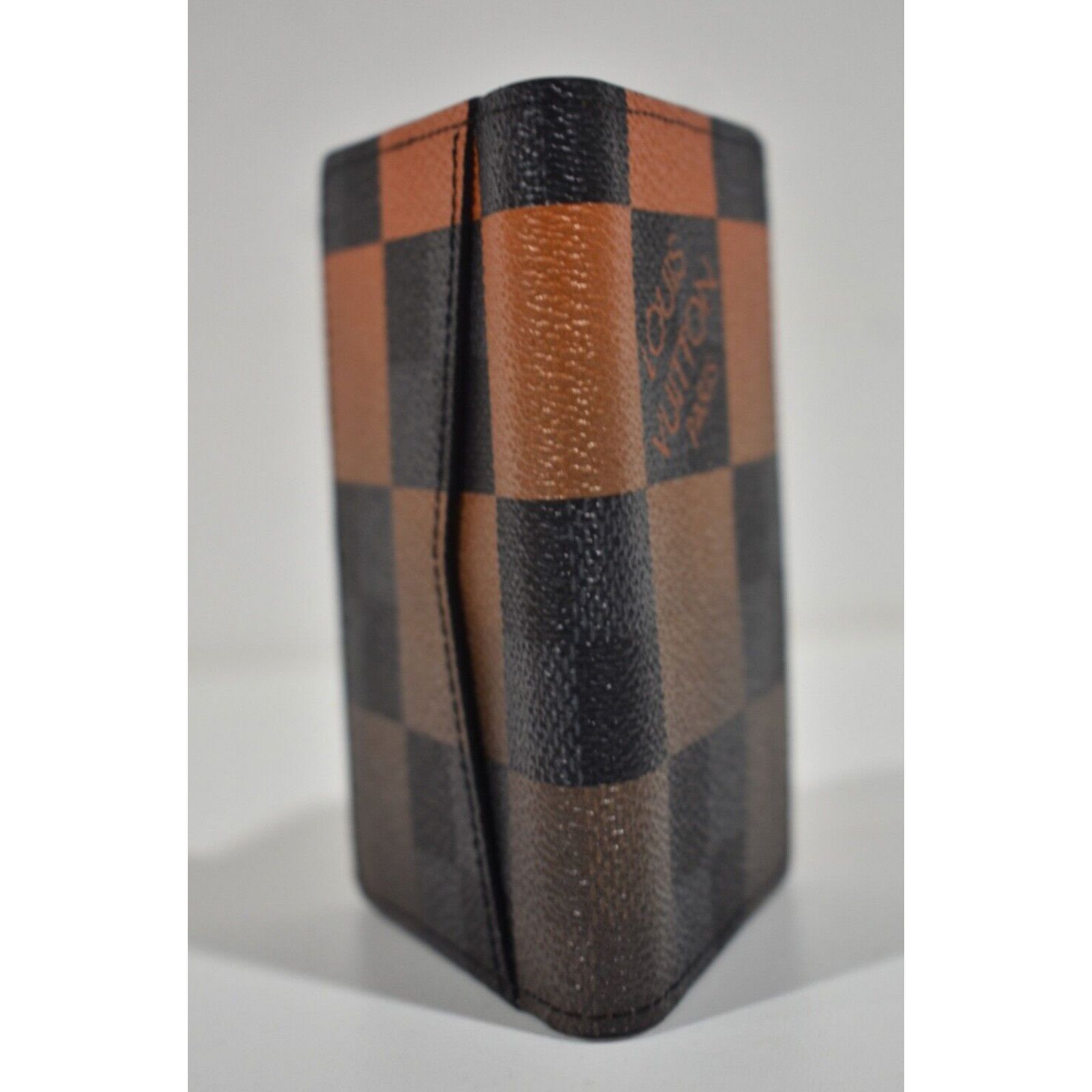 Louis Vuitton Louis Vuitton Orange Monogram Logo Pocket Organizer Wallet Size ONE SIZE - 3 Thumbnail