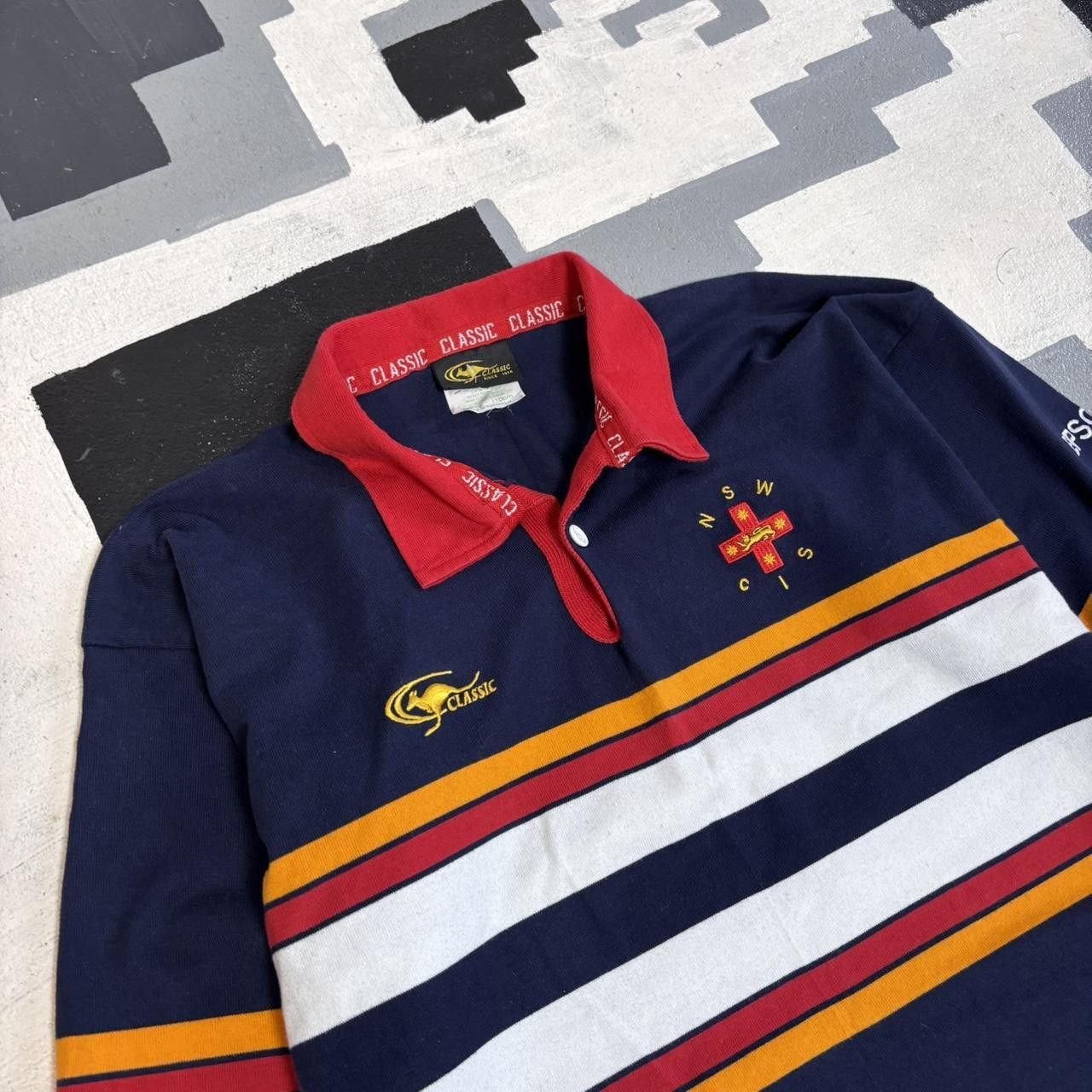 Japanese Brand × Vintage Australian Classics Rugby Shirt Size US L / EU 52-54 / 3 - 3 Thumbnail