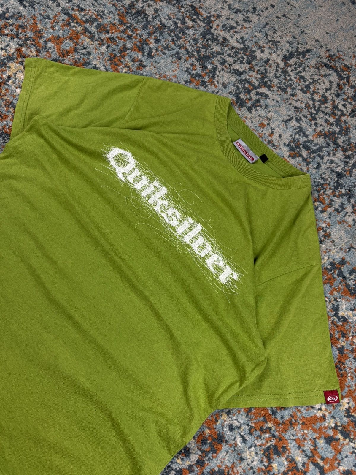 Quiksilver Vintage 90s Quiksilver logo tee drip swag y2k 2000s skate Size US XL / EU 56 / 4 - 4 Thumbnail