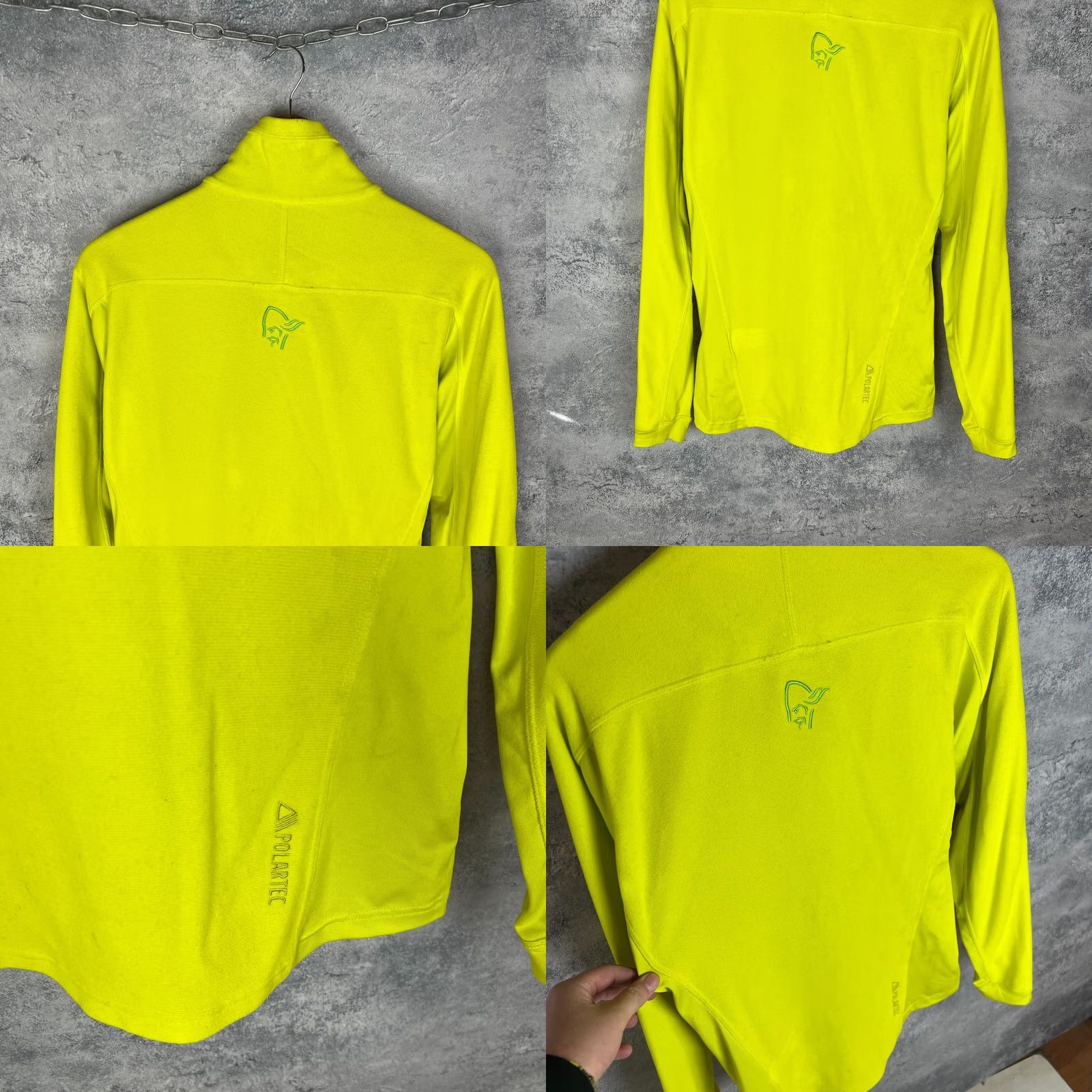 Vintage Norrona FALKETIND Warm1 Jacket Men S Yellow Polyester Jacket Size US S / EU 44-46 / 1 - 8 Thumbnail