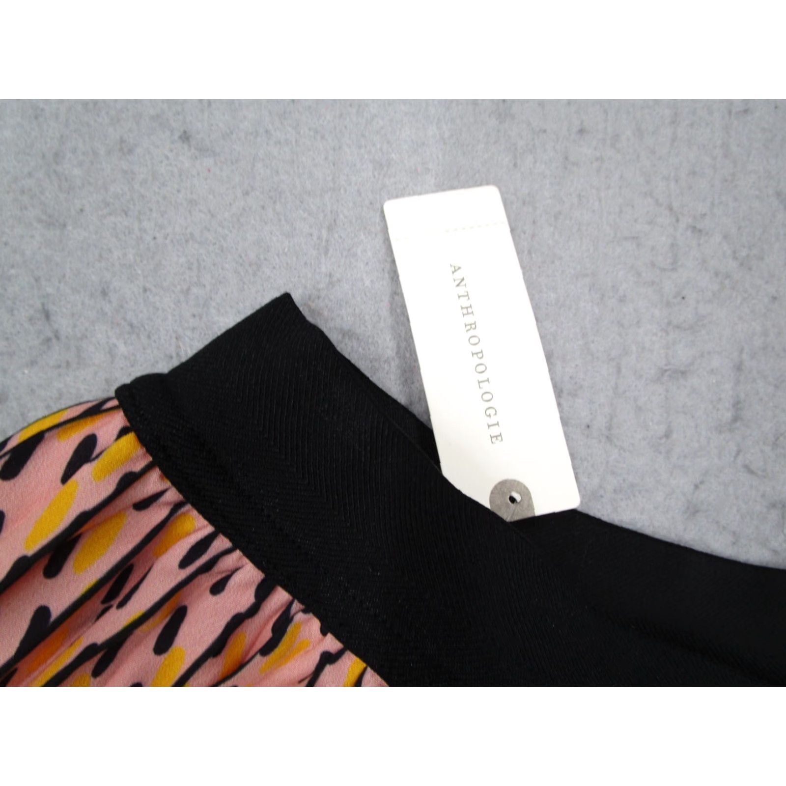 Anthropologie Eva Franco Anthropologie Shirt Women XS Pink Rose Abstract Style DP9162 Size XS / US 0-2 / IT 36-38 - 5 Thumbnail