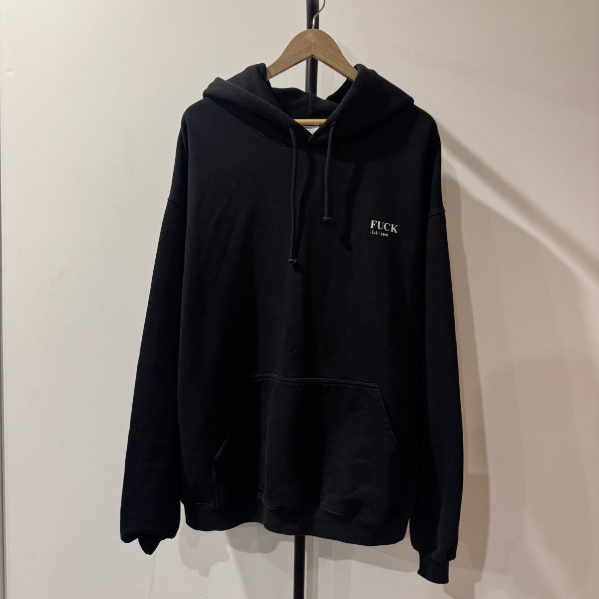 Vetements SS21 Vetements ‘F*CK’ Definition Hoodie. Size US S / EU 44-46 / 1 - 1 Thumbnail