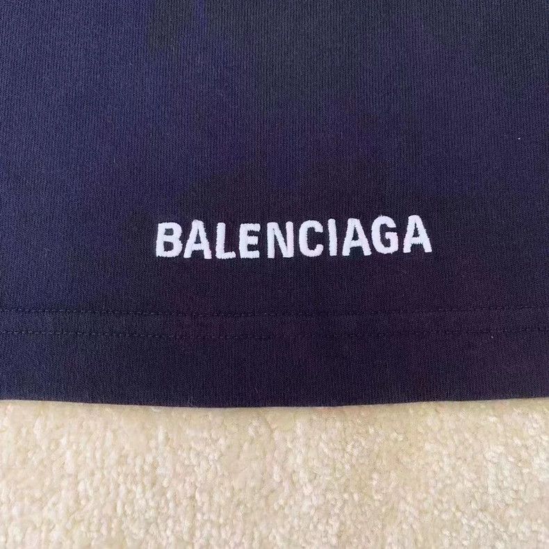 Balenciaga Balenciaga Navy blue fake two long sleeves 2504-Nextarrow Size US XS / EU 42 / 0 - 8 Thumbnail