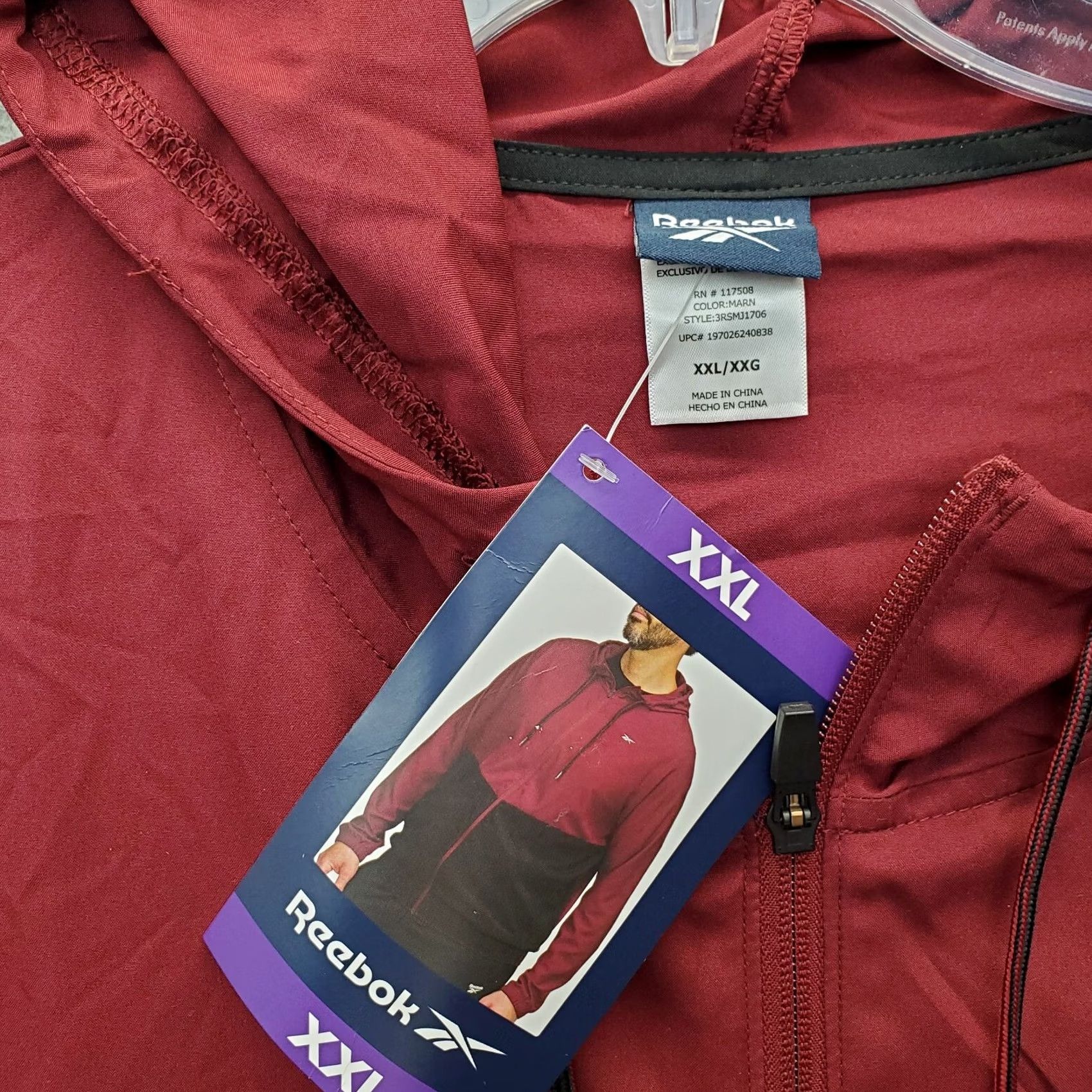 Reebok Reebok Training Jacket Mens 2XL Multicolor Woven Pockets Full Zip Regular Fit Jacket Size US XXL / EU 58 / 5 - 3 Thumbnail