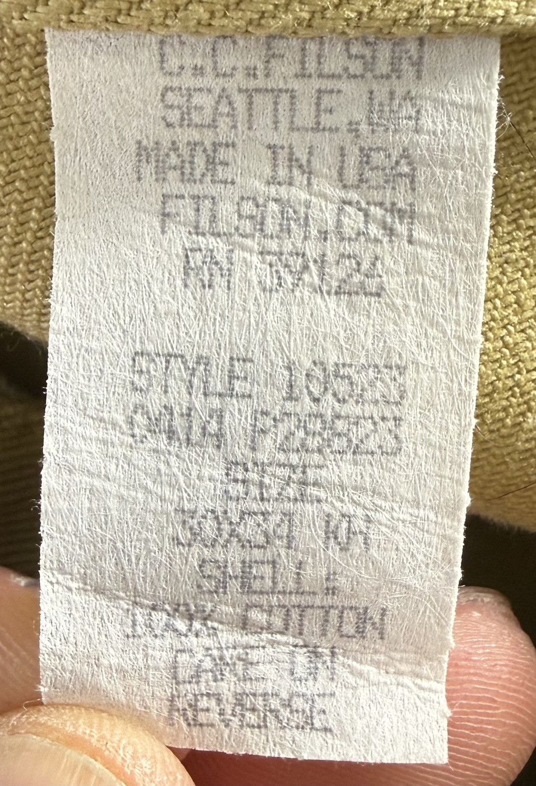 Filson Filson Garment Tan Twill Work Pants 30 USA Size US 30 / EU 46 - 6 Thumbnail