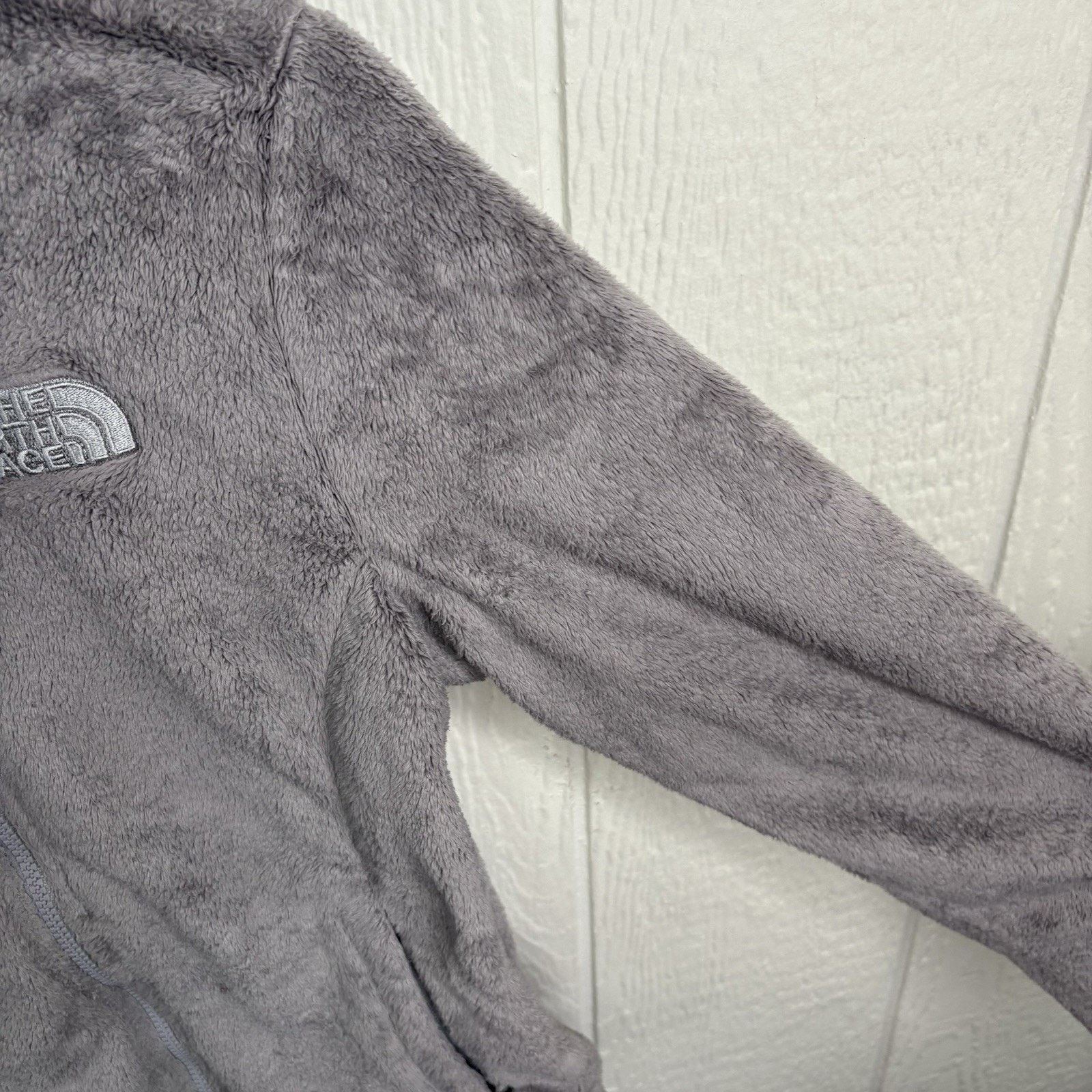 The North Face Grey North Face Fleece Zip Up Size Small Size S / US 4 / IT 40 - 3 Thumbnail