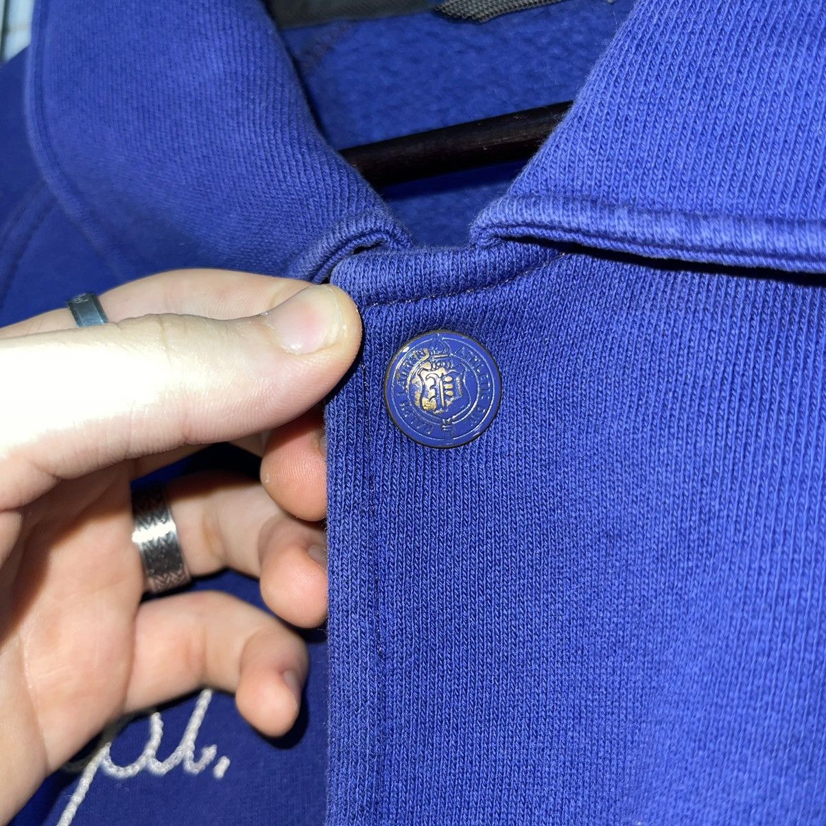 Polo Ralph Lauren × Vintage Polo Ralph Lauren New York Capt Tiger Varsity Size US XL / EU 56 / 4 - 8 Thumbnail