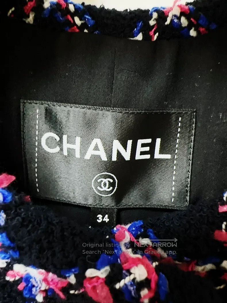 Chanel Chanel 24P purple plaid tweed vest Size XXS / US 00 / IT 34 - 6 Thumbnail