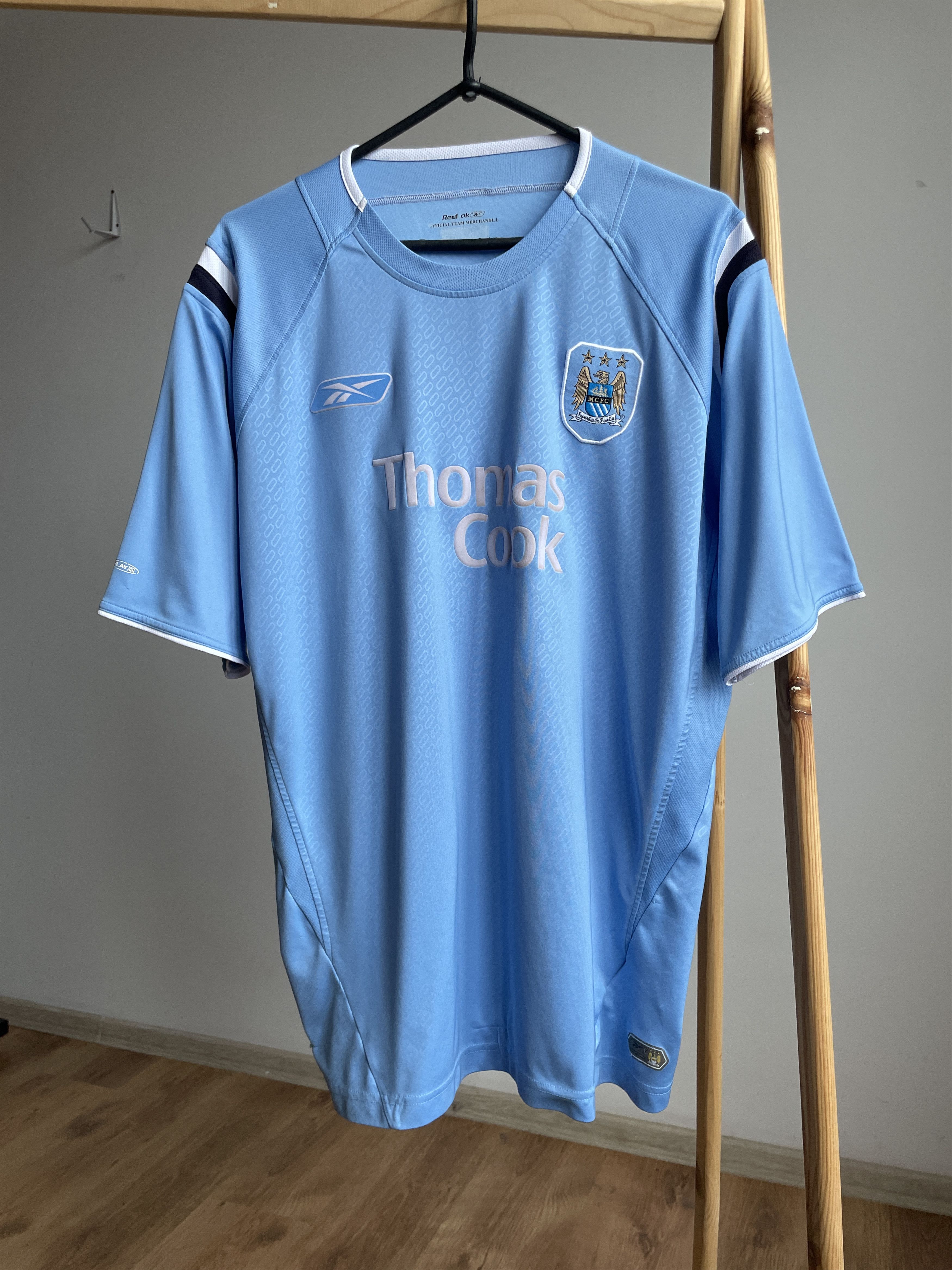Reebok Manchester City F.C. 2005-06 Home Jersey Size XL Size US XL / EU 56 / 4 - 1 Thumbnail
