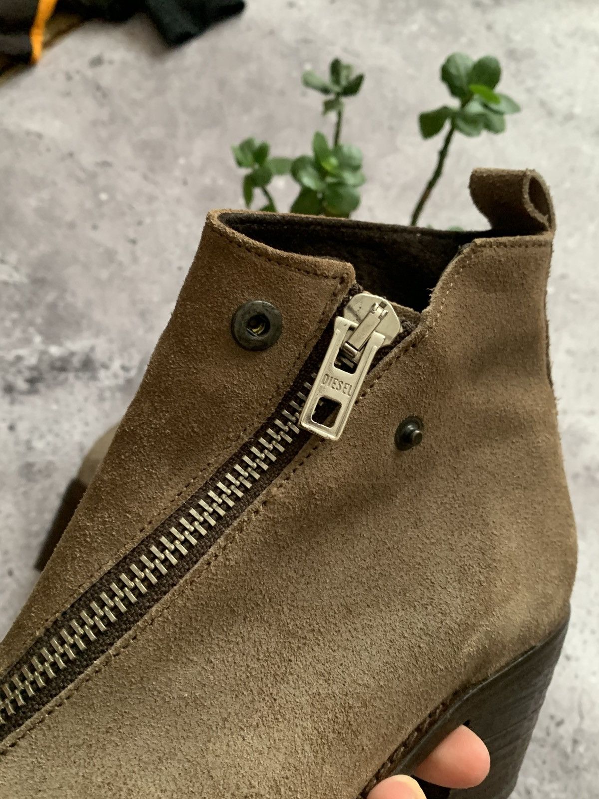 Diesel 🔥DIESEL LEATHER WOMENS BOOTS Size US 10 / IT 40 - 14 Thumbnail