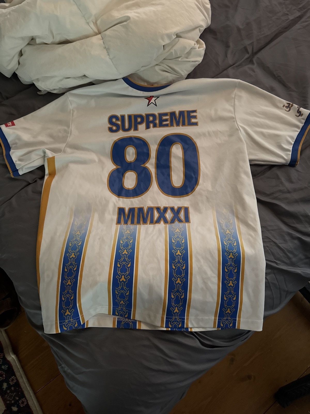 Supreme Arabic Jersey | Grailed
