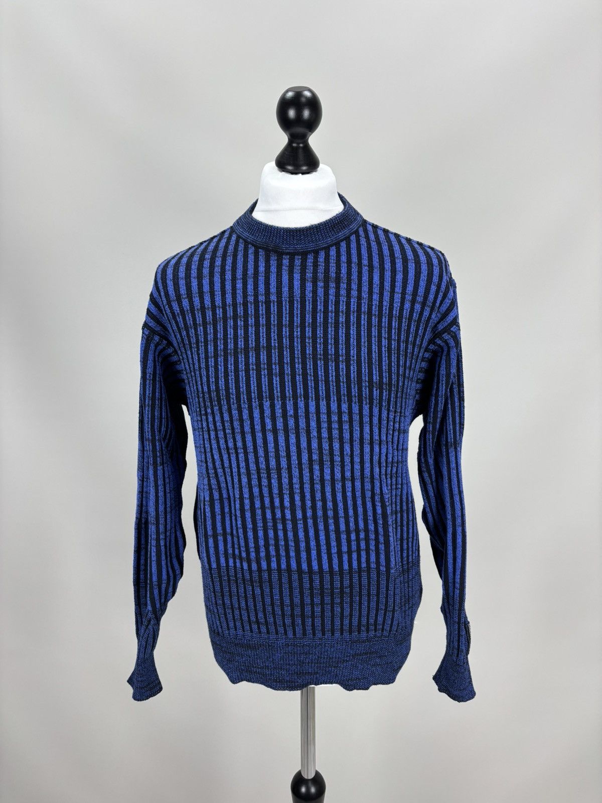 Carlo Colucci Mens sweater Carlo Colucci Size 52 Color Blue Size US L / EU 52-54 / 3 - 1 Thumbnail