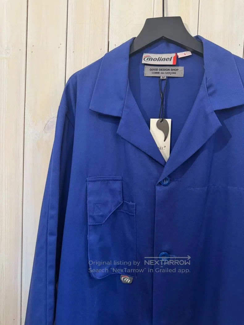 Comme des Garcons Comme Des Garcons Blue long coat Size M / US 6-8 / IT 42-44 - 1 Thumbnail