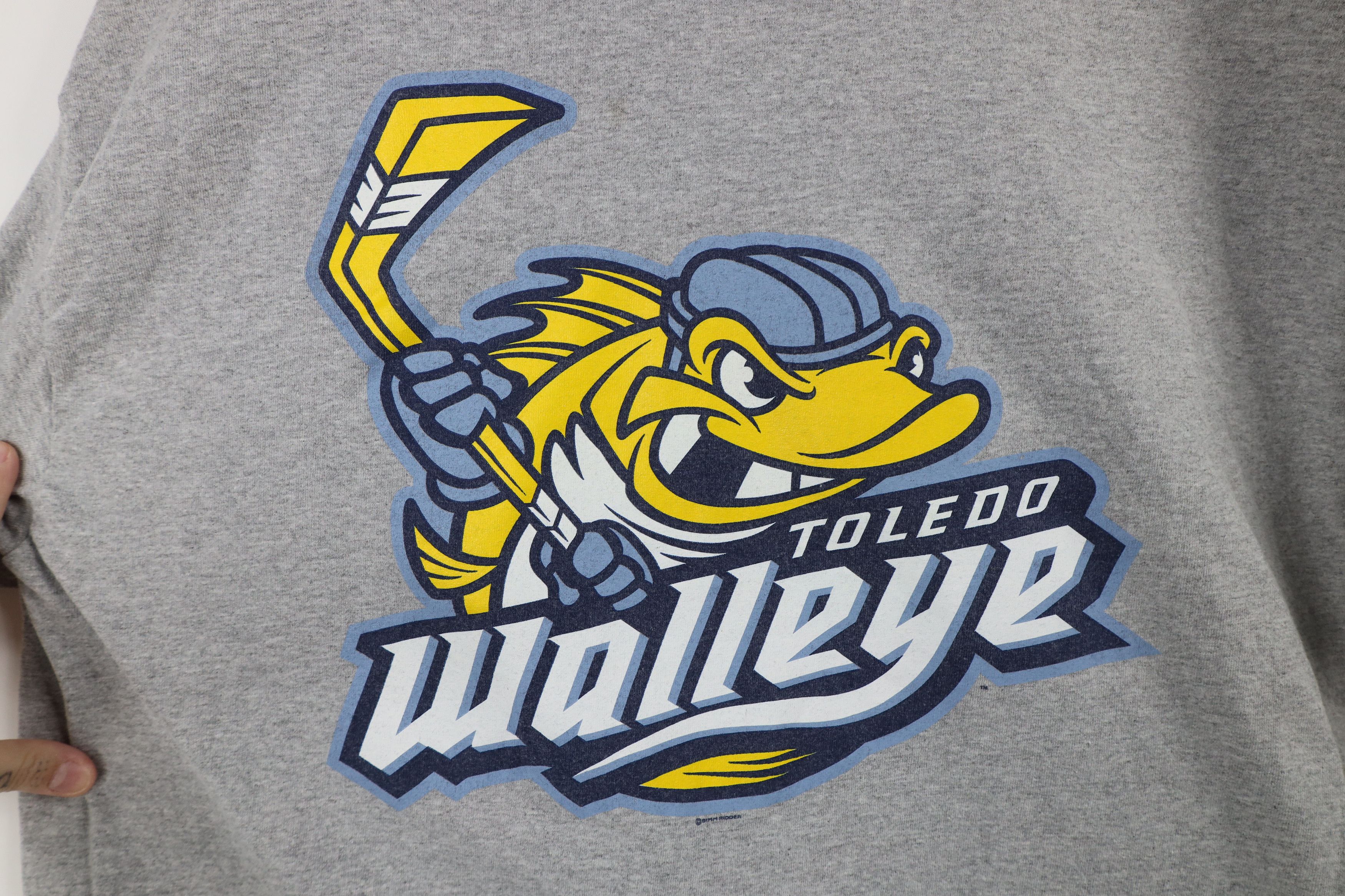 Vintage Vintage League Hockey Toledo Walleye Short Sleeve T-Shirt Size US XL / EU 56 / 4 - 4 Thumbnail