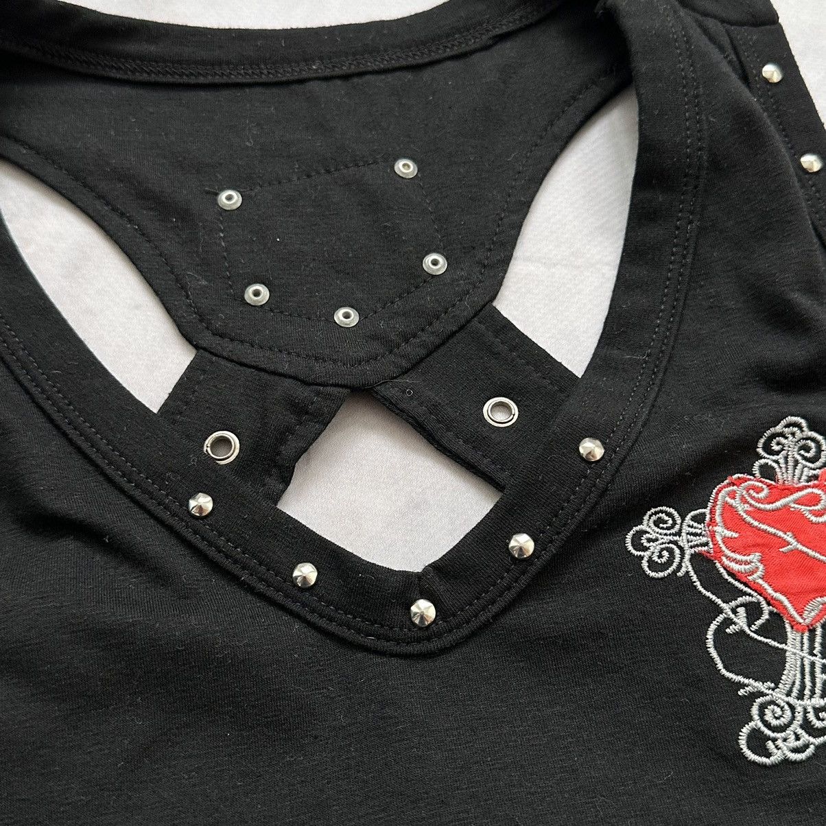 Hysteric Glamour Y2K Cross Heart Hysteric Glamour Mad Punk Vibe Tank Top Size M / US 6-8 / IT 42-44 - 10 Thumbnail