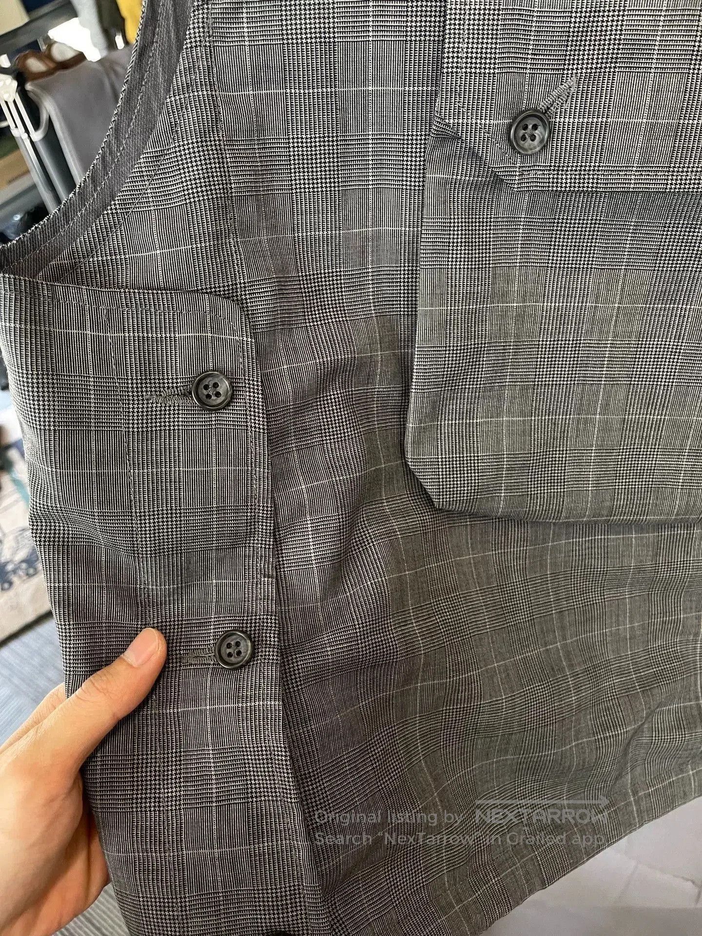 Engineered Garments Engineered Garments Houndstooth Wool Vest. Size US M / EU 48-50 / 2 - 3 Thumbnail