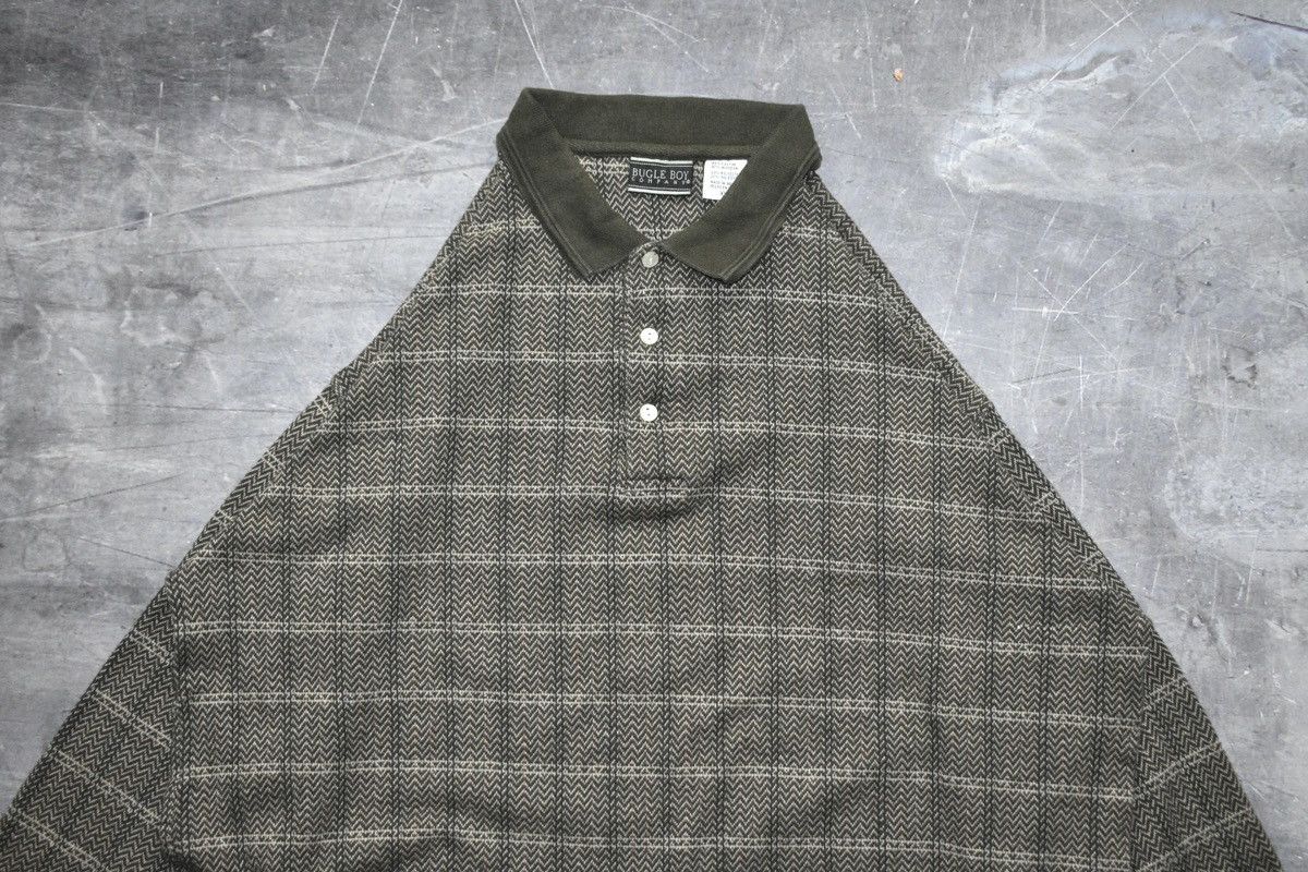 Bugle Boy × Vintage Vintage Y2K Bugle Boy Long Sleeve Polo Shirt (XL) Size US XL / EU 56 / 4 - 2 Thumbnail