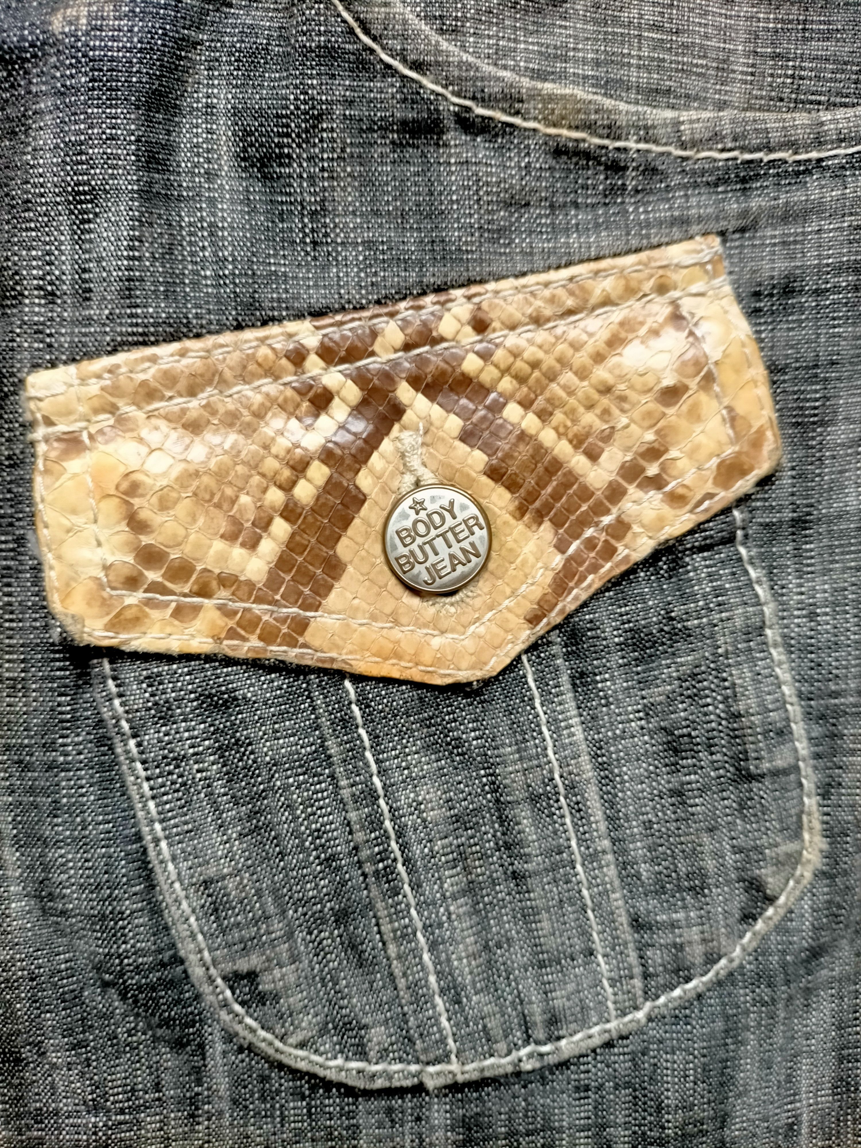 Le Grande Bleu (L.G.B.) Flare Jeans Body Butter Black Jeans Size US 30 / EU 46 - 17 Thumbnail