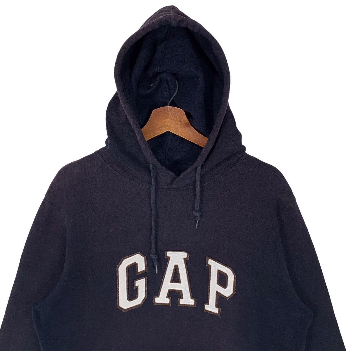 Gap × Vintage Vintage Gap Hoodie Sweatshirt Big Logo Size US M / EU 48-50 / 2 - 2 Thumbnail
