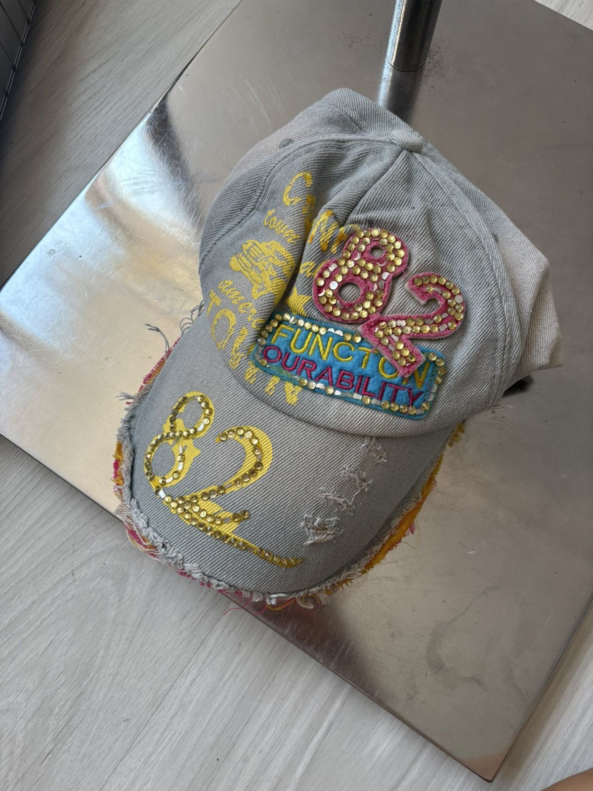 Vintage y2k hat Size ONE SIZE - 3 Thumbnail
