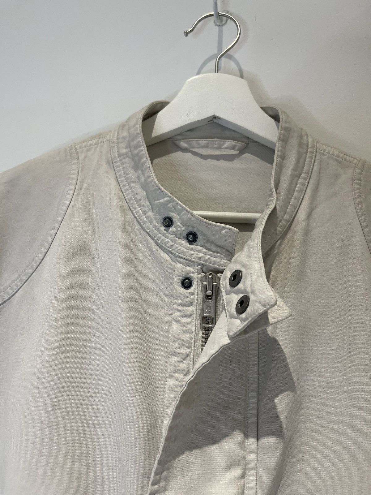 Maison Margiela Maison Martin Margiela SS06 Light Grey Cotton Field Jacket Size US L / EU 52-54 / 3 - 6 Thumbnail