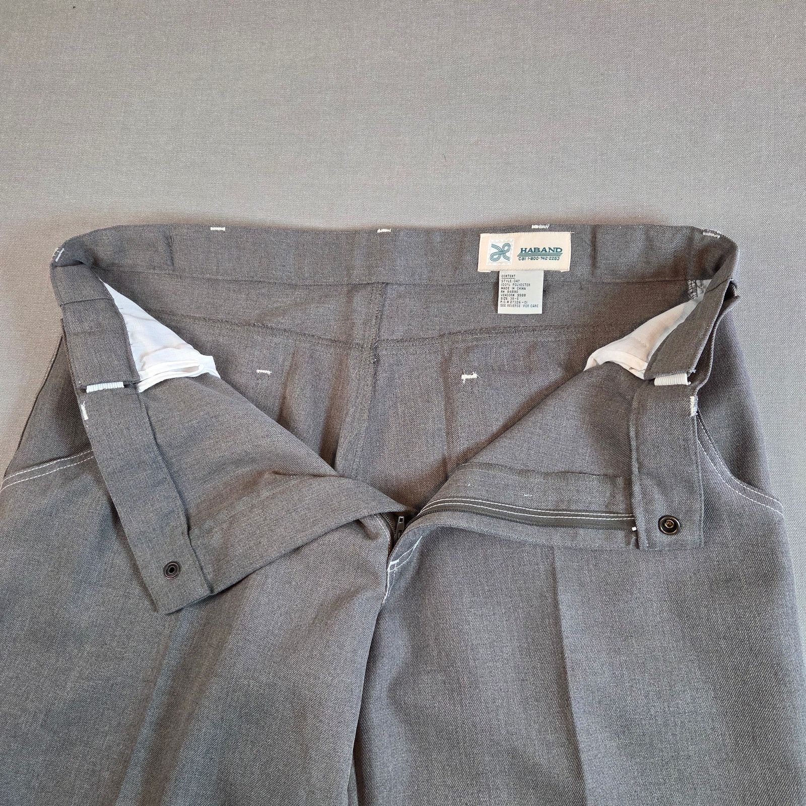 Haband Vintage Haband 38S Pleated Stretch Dress Slacks Size US 38 / EU 54 - 9 Thumbnail