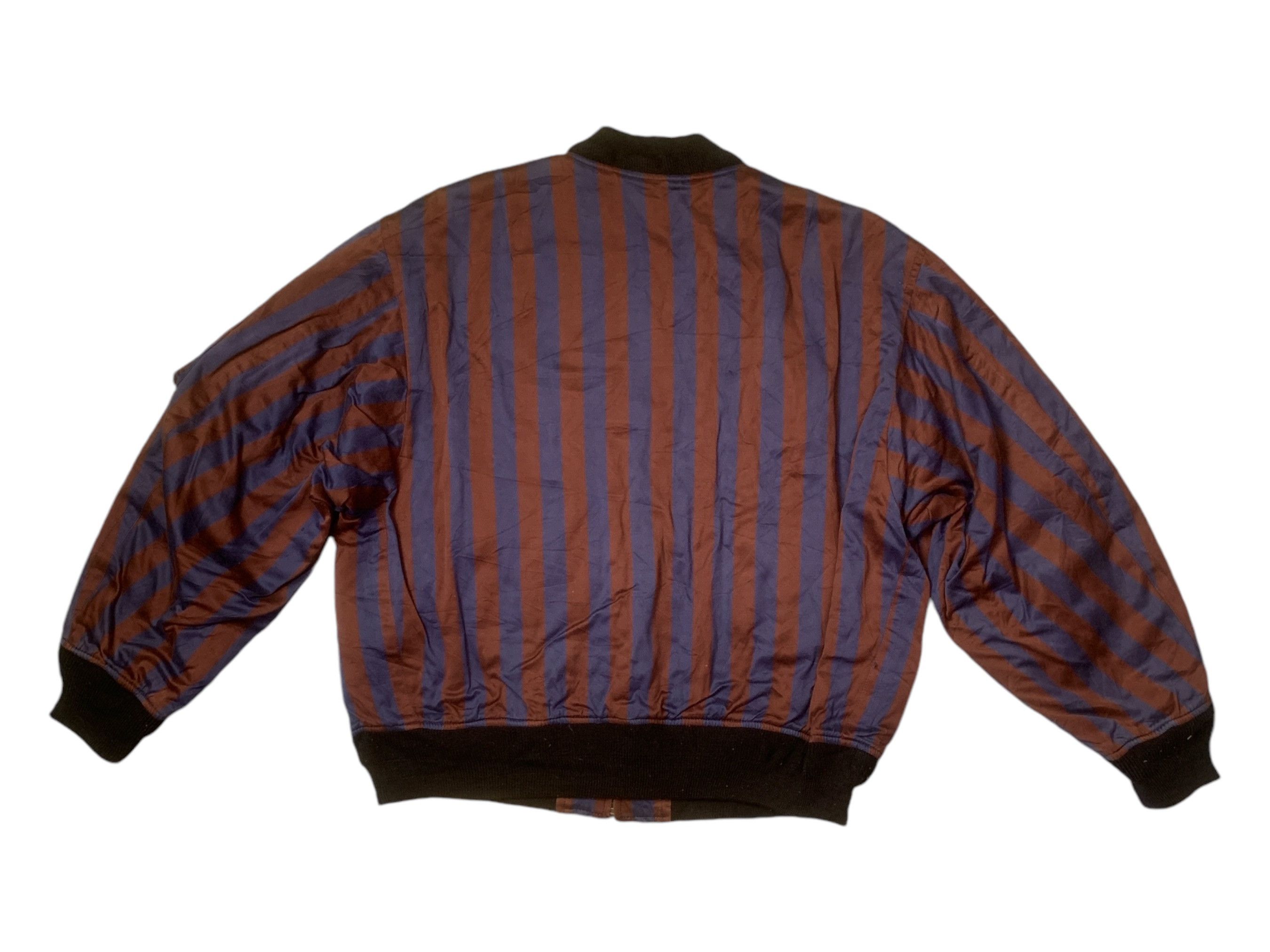 Japanese Brand Rare Design Vintage Jun Men Bombers Jacket Size US M / EU 48-50 / 2 - 2 Thumbnail