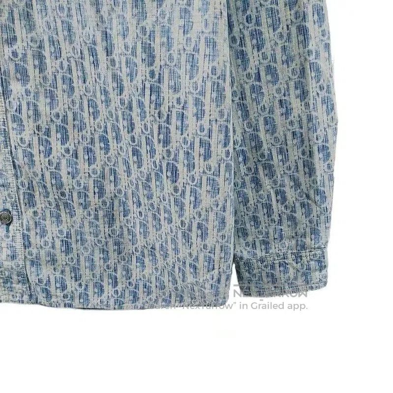Dior Dior Light Blue Cotton Women's Shirt . Size M / US 6-8 / IT 42-44 - 4 Thumbnail