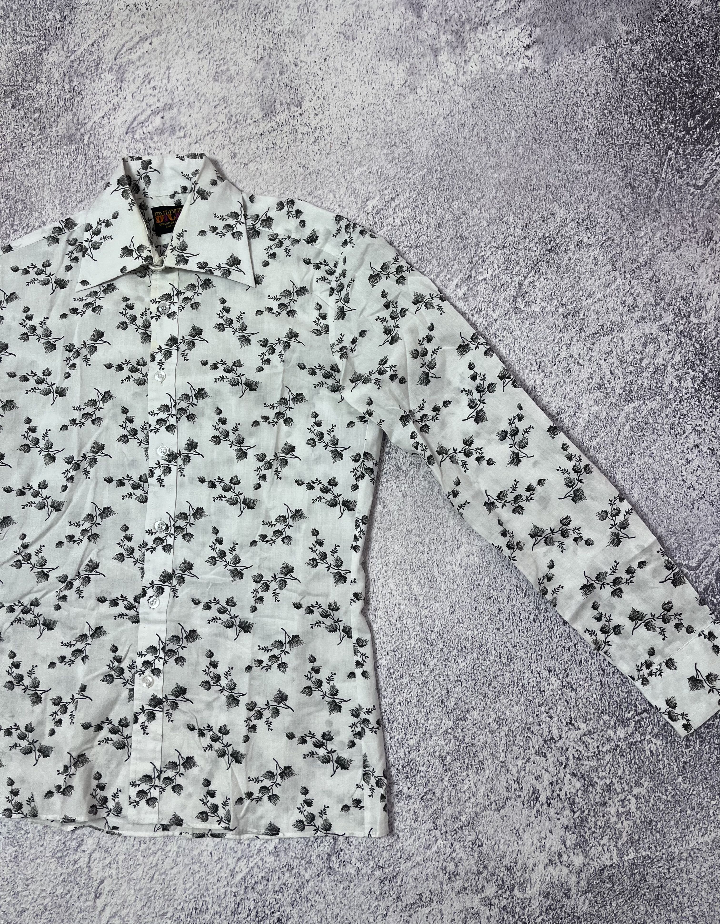 Japanese Brand × Vintage Vintage men’s shirt Bickens made in Hong Kong size S Size US S / EU 44-46 / 1 - 2 Thumbnail