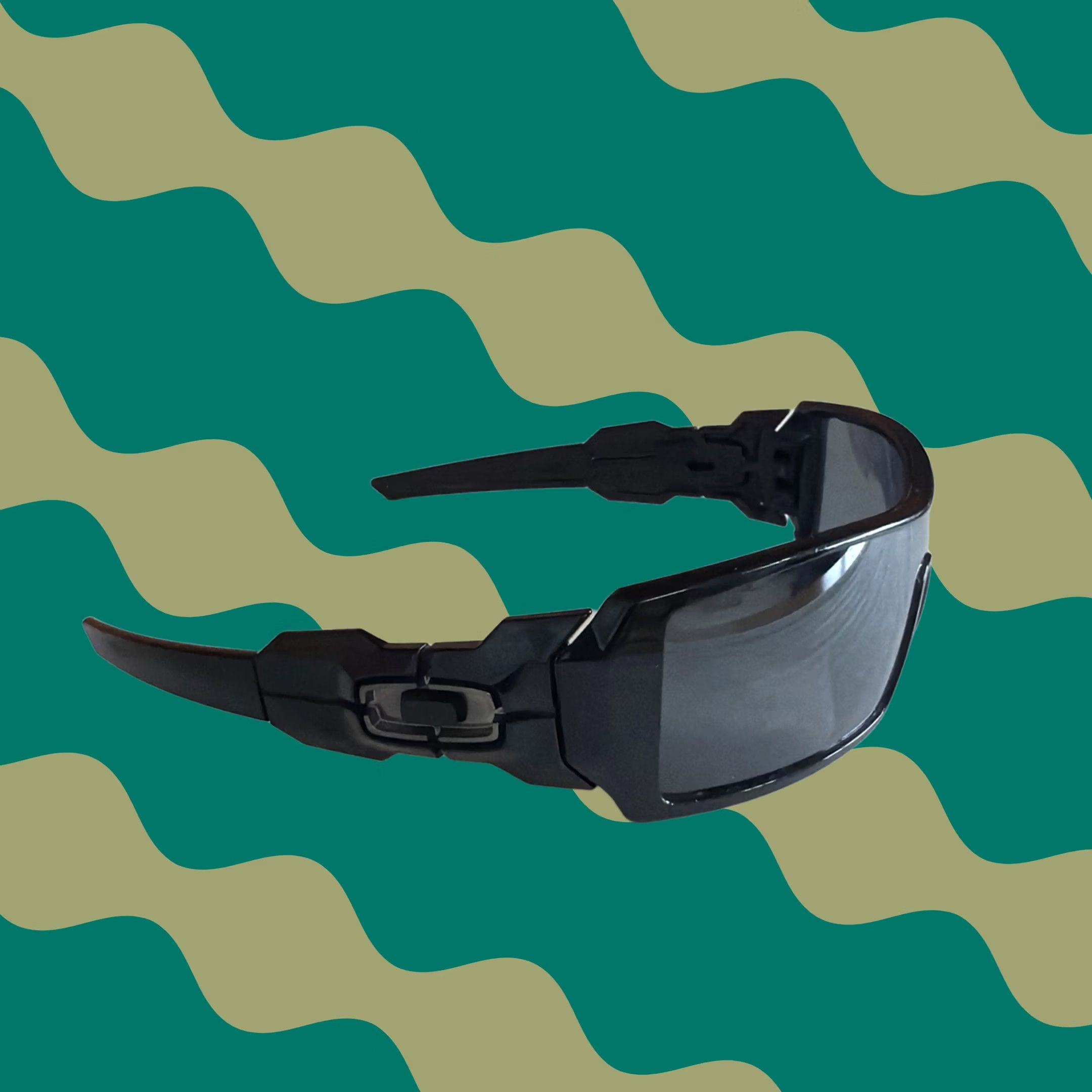 Oakley Vintage 1995 Oakley Trenchcoat Camo Sunglasses | Grailed
