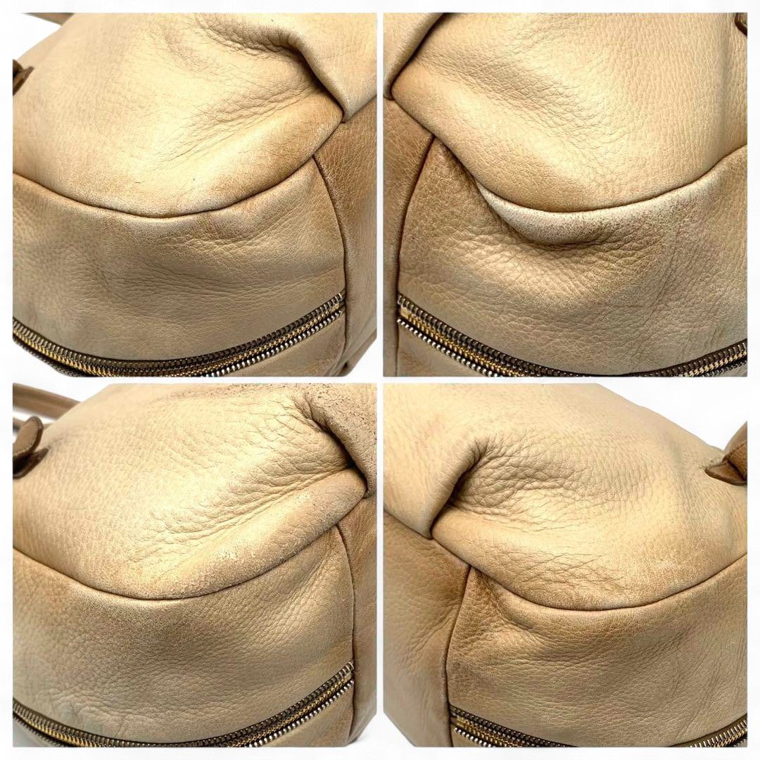 Prada Prada - Deer Leather Handbag Brown Beige Size ONE SIZE - 5 Thumbnail