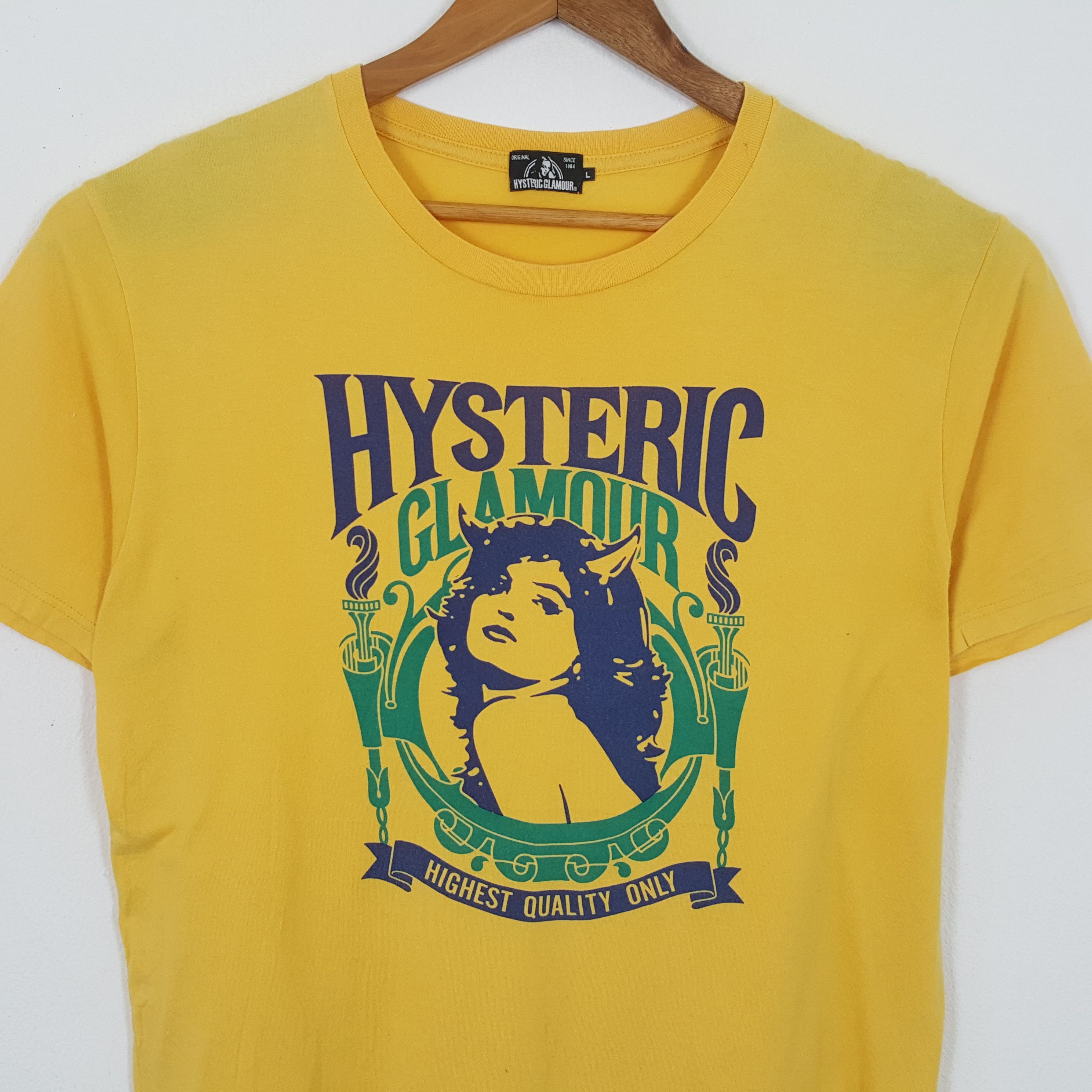 Hysteric Glamour × Japanese Brand × Vintage Vintage HYSTERIC GLAMOUR Japanese Brand T-Shirts Size US L / EU 52-54 / 3 - 2 Thumbnail